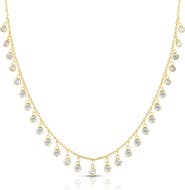 SPHERA MILANO Cubic Zirconia Charm Necklace