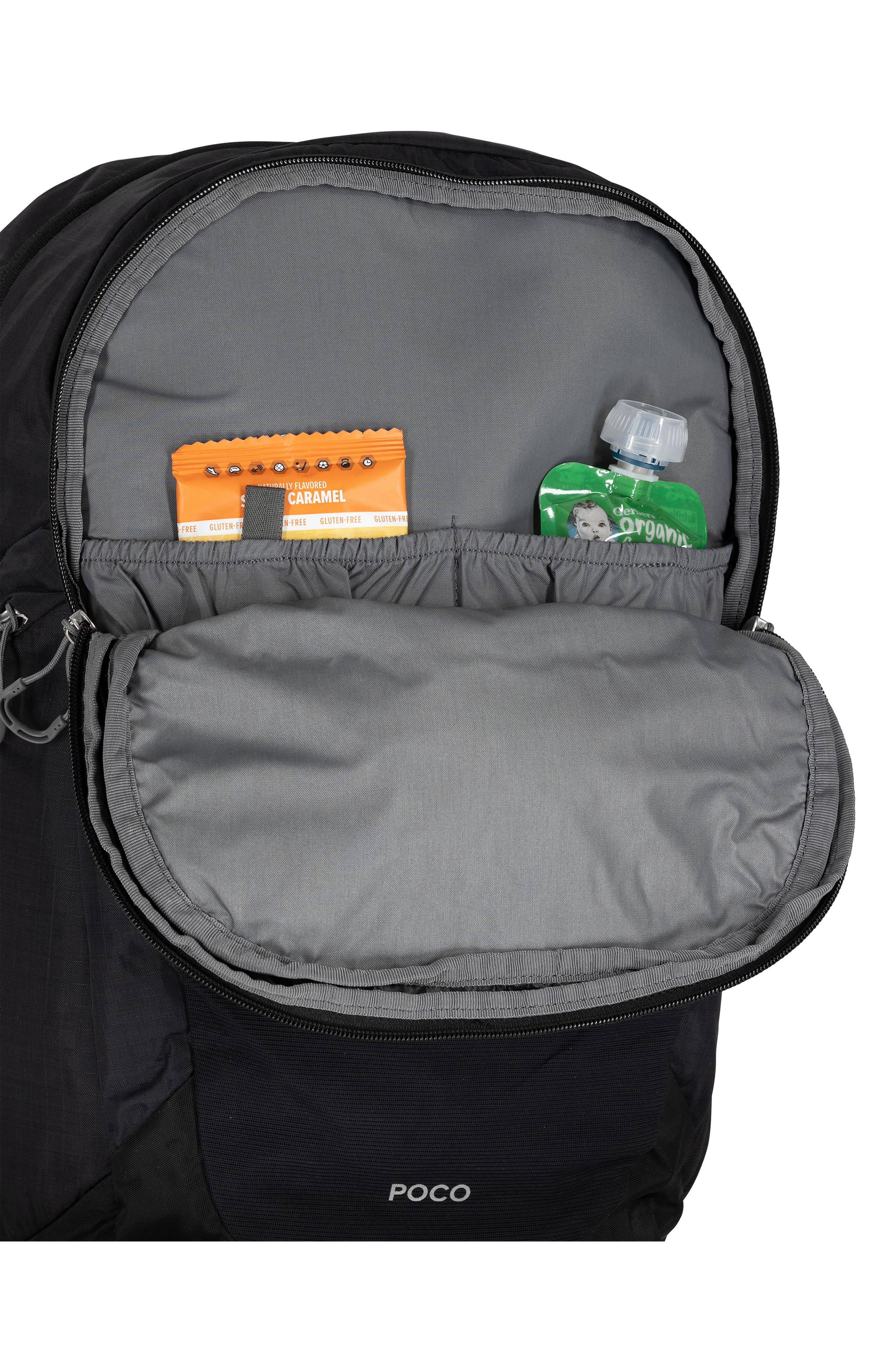 Osprey Poco Changing Backpack, Alternate, color, Black