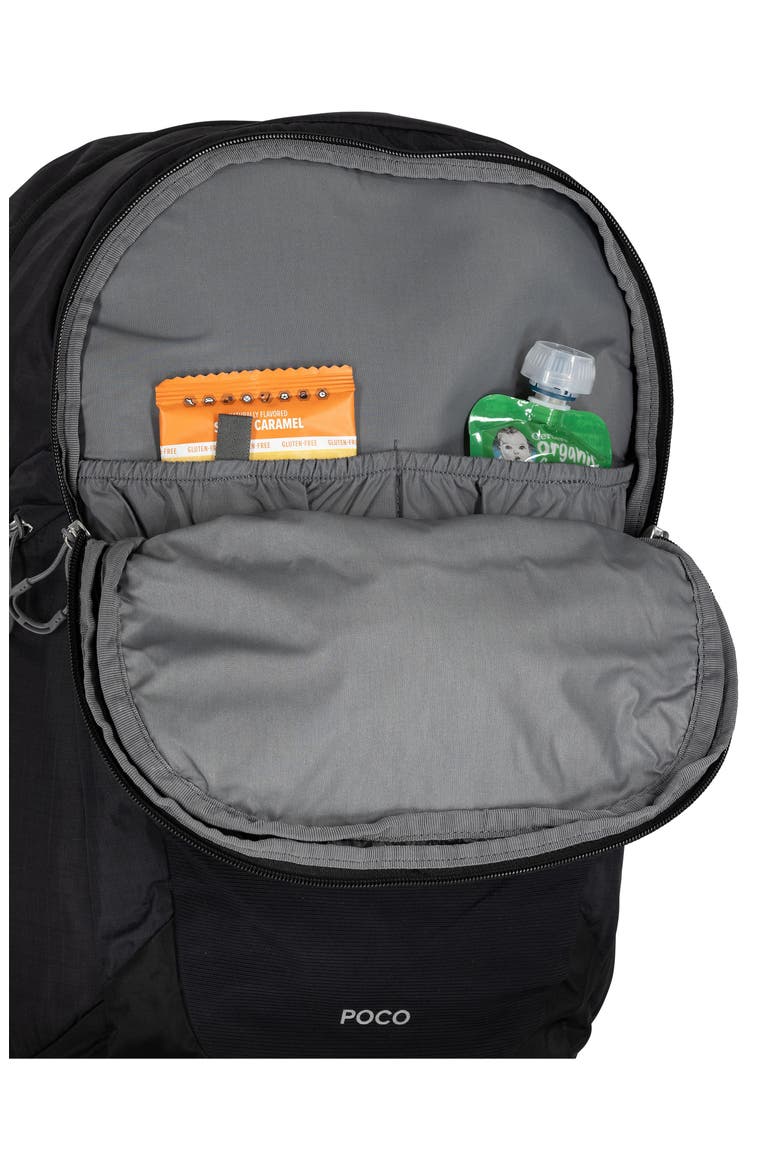Poco Changing Backpack, Alternate, color, BLACK