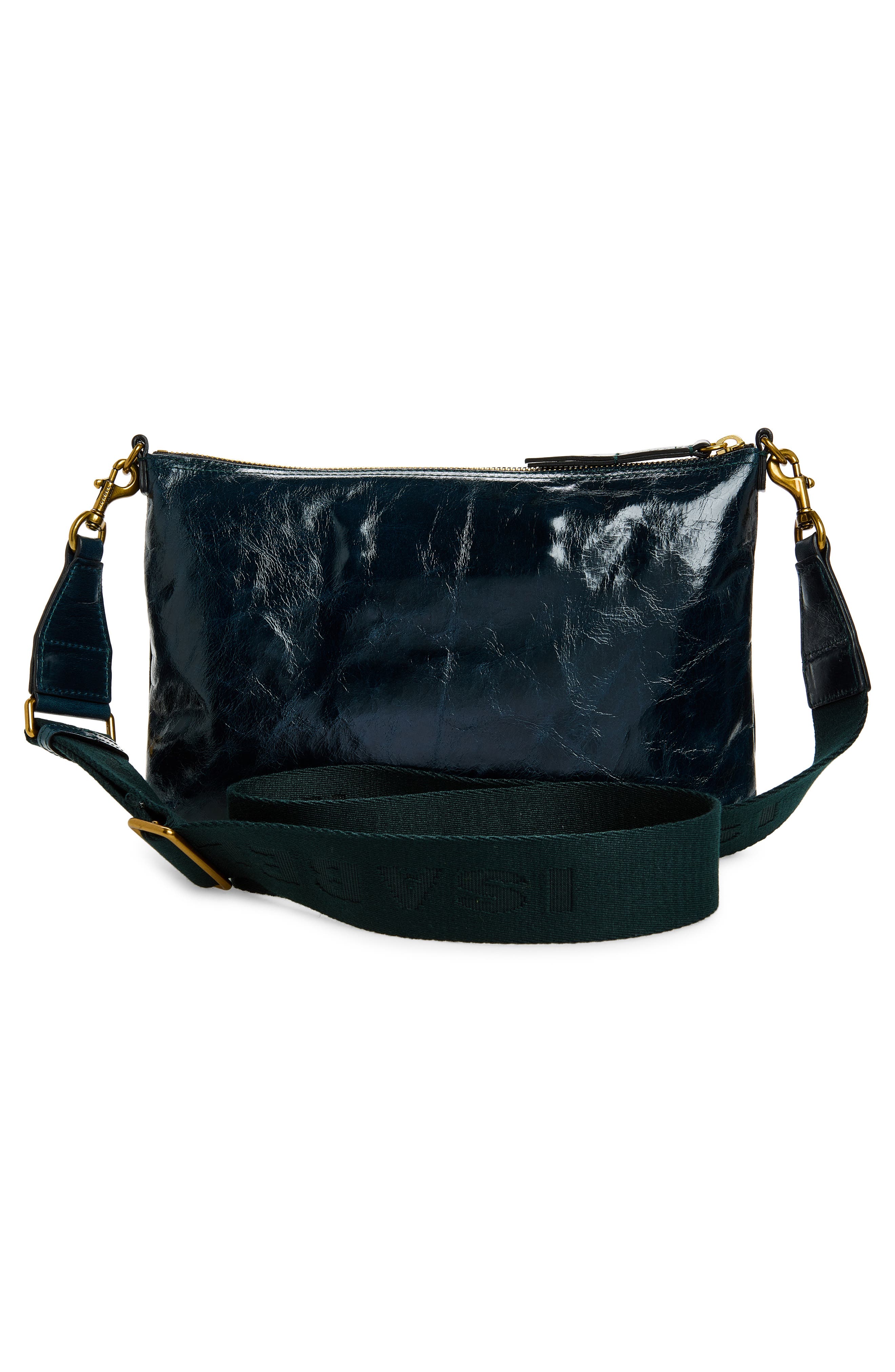 Nessah Wardy Leather Crossbody Bag, Alternate, color, DEEP TEAL