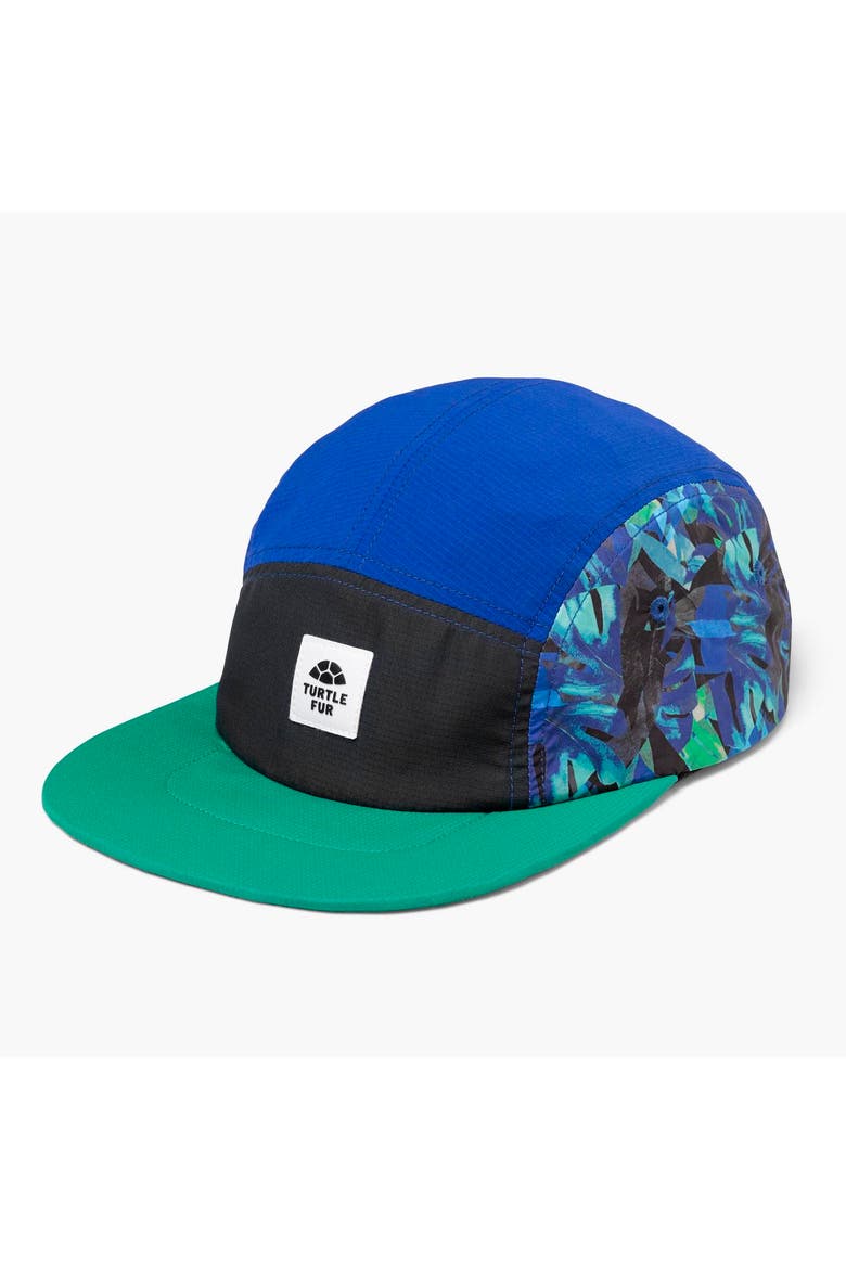 Offgrid 5-Panel Hat, Main, color, Azul Tropics