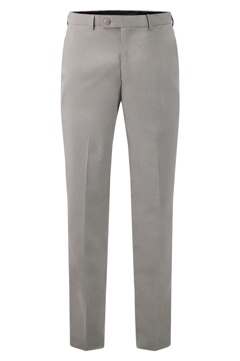 Flat Front Dress Pants, Alternate, color, LIGHT GREY