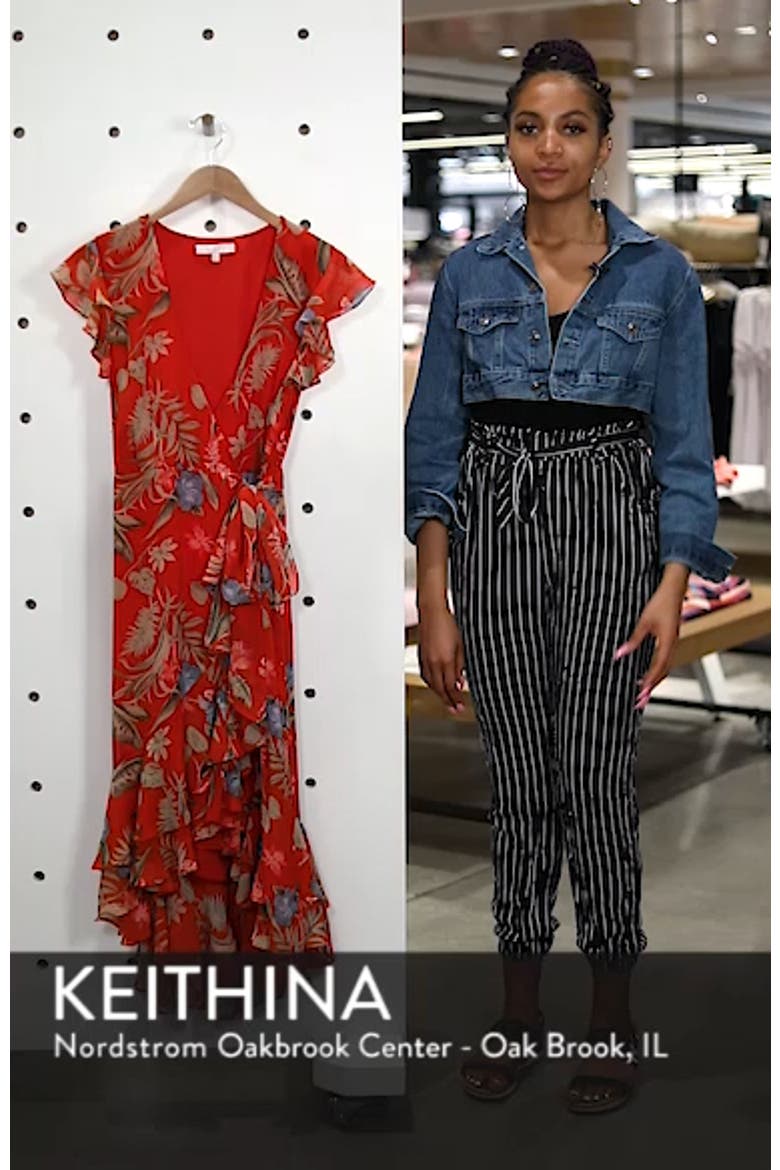Clara Ruffle Wrap Dress video