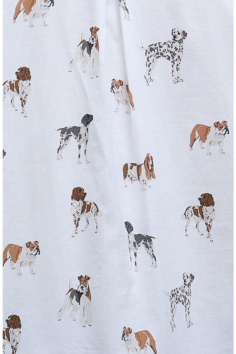 Safari Dog Print Button-Up Shirt, Alternate, color, DOG PRINT