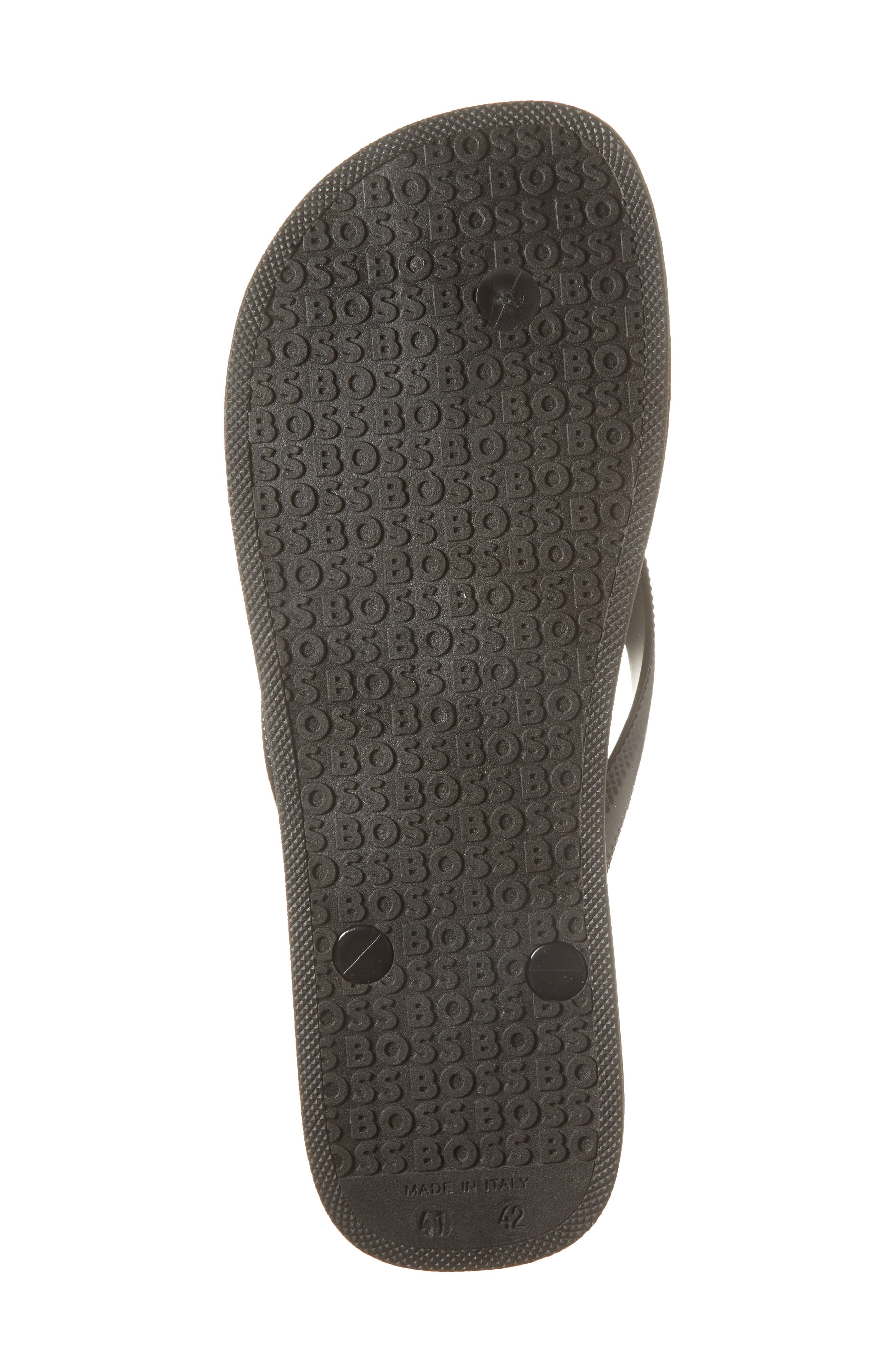 BOSS Tracy Thong Sandal, Alternate, color, Open Brown