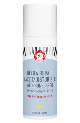 First Aid Beauty Ultra Repair Face Moisturizer with Sunscreen Broad Spectrum SPF 30