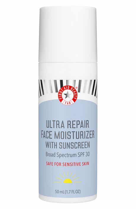 First Aid Beauty Ultra Repair Face Moisturizer with Sunscreen Broad Spectrum SPF 30