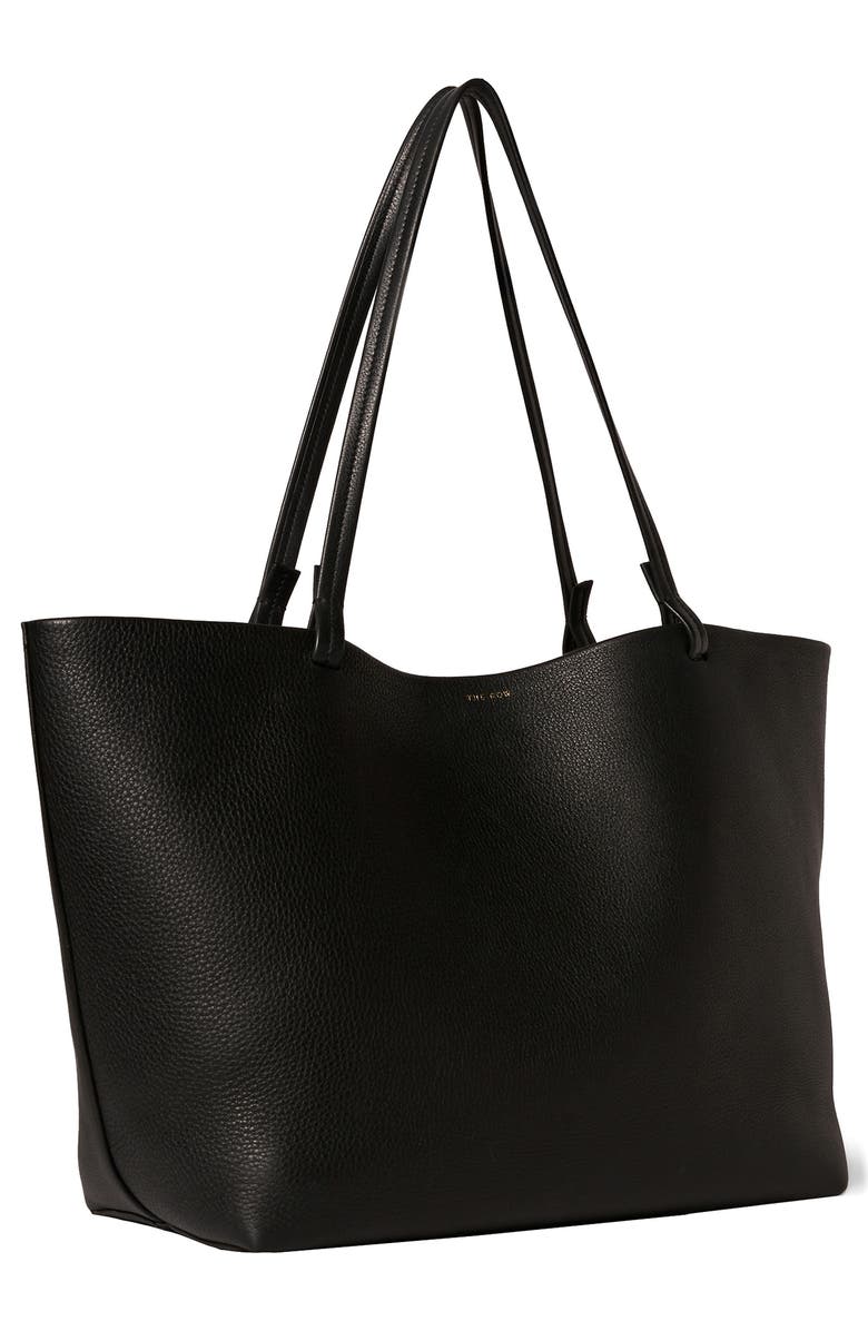 The Row Park Leather Tote, Alternate, color,