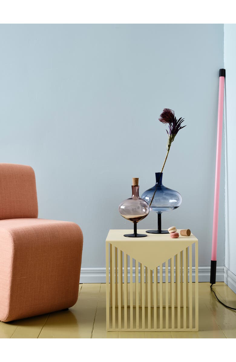 Kosta Boda Bod Large Bottle, Alternate, color, Blue