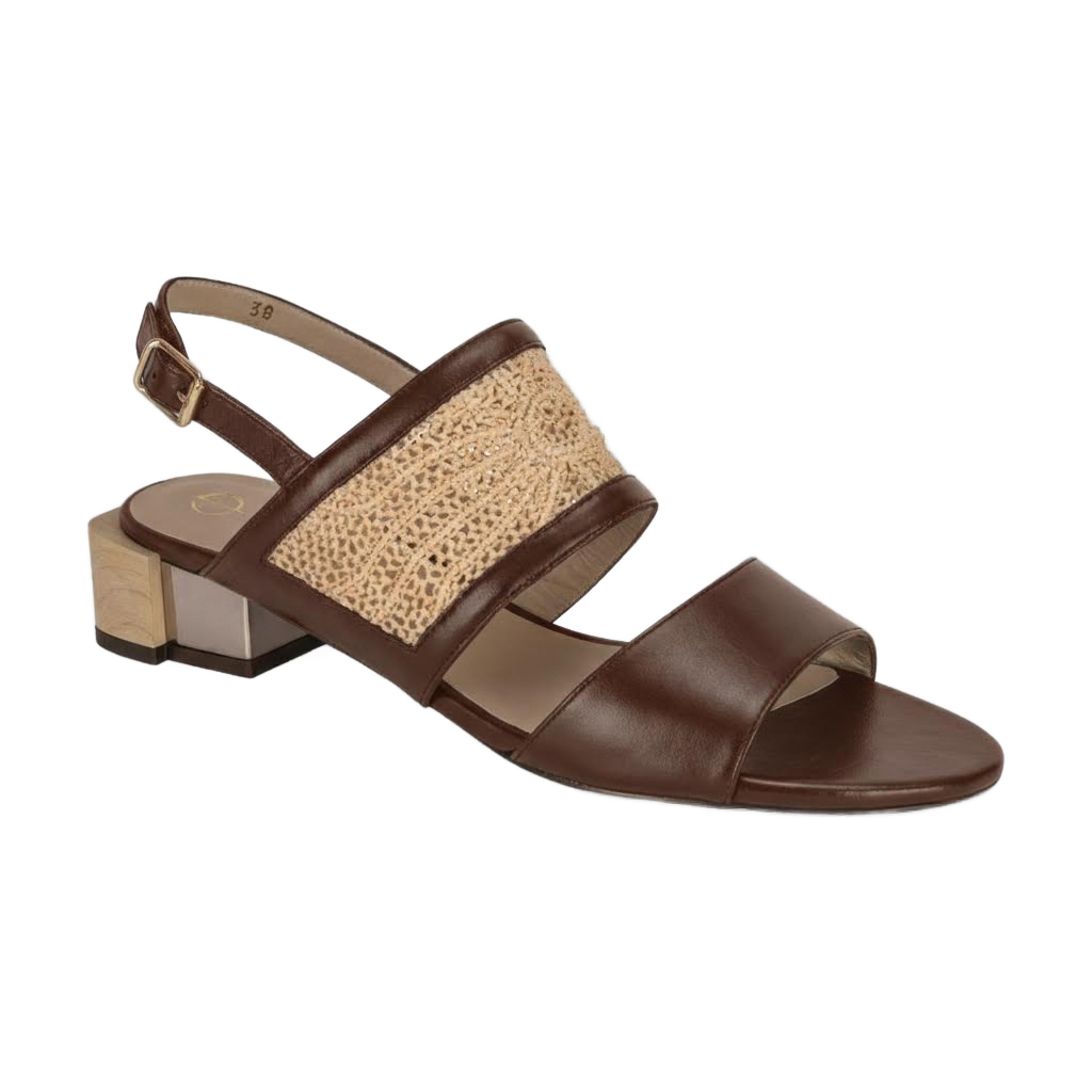 Chris Donovan Footwear Harmony Sandal, Alternate, color, Brown