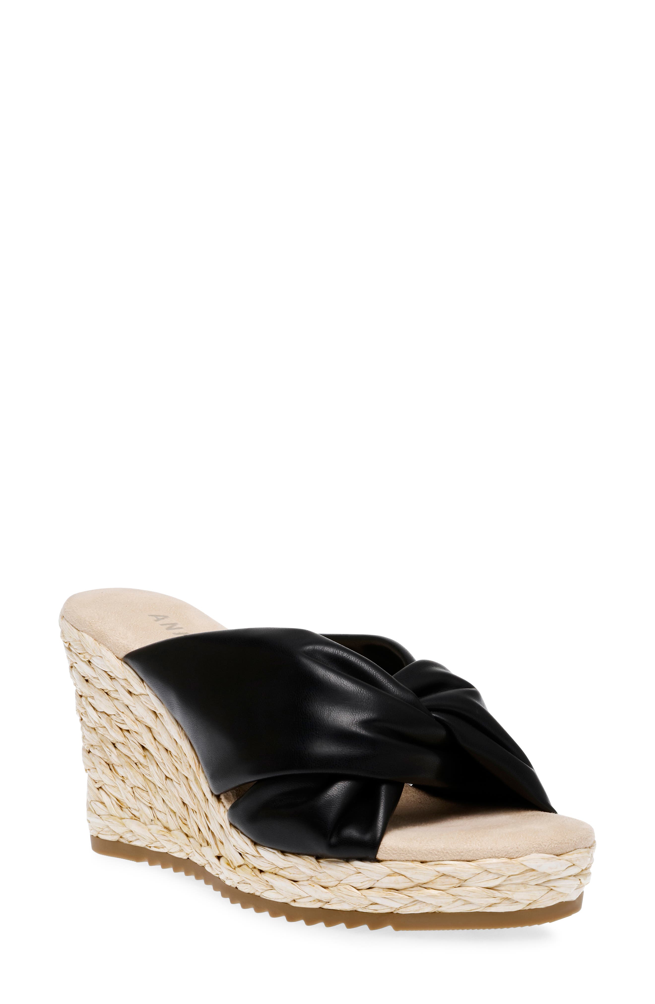 Anne Klein Winnie Espadrille Wedge, Main, color, 