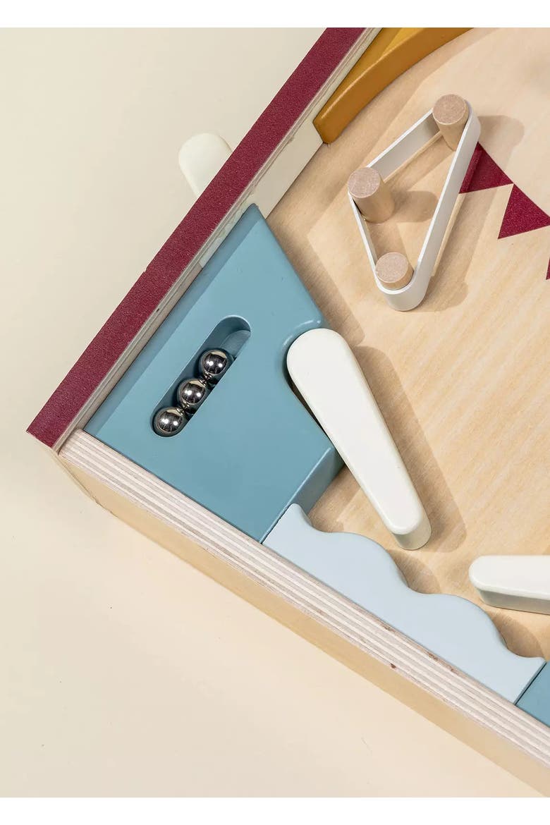 Wooden Play Pinball Machine, Alternate, color, Multicolor