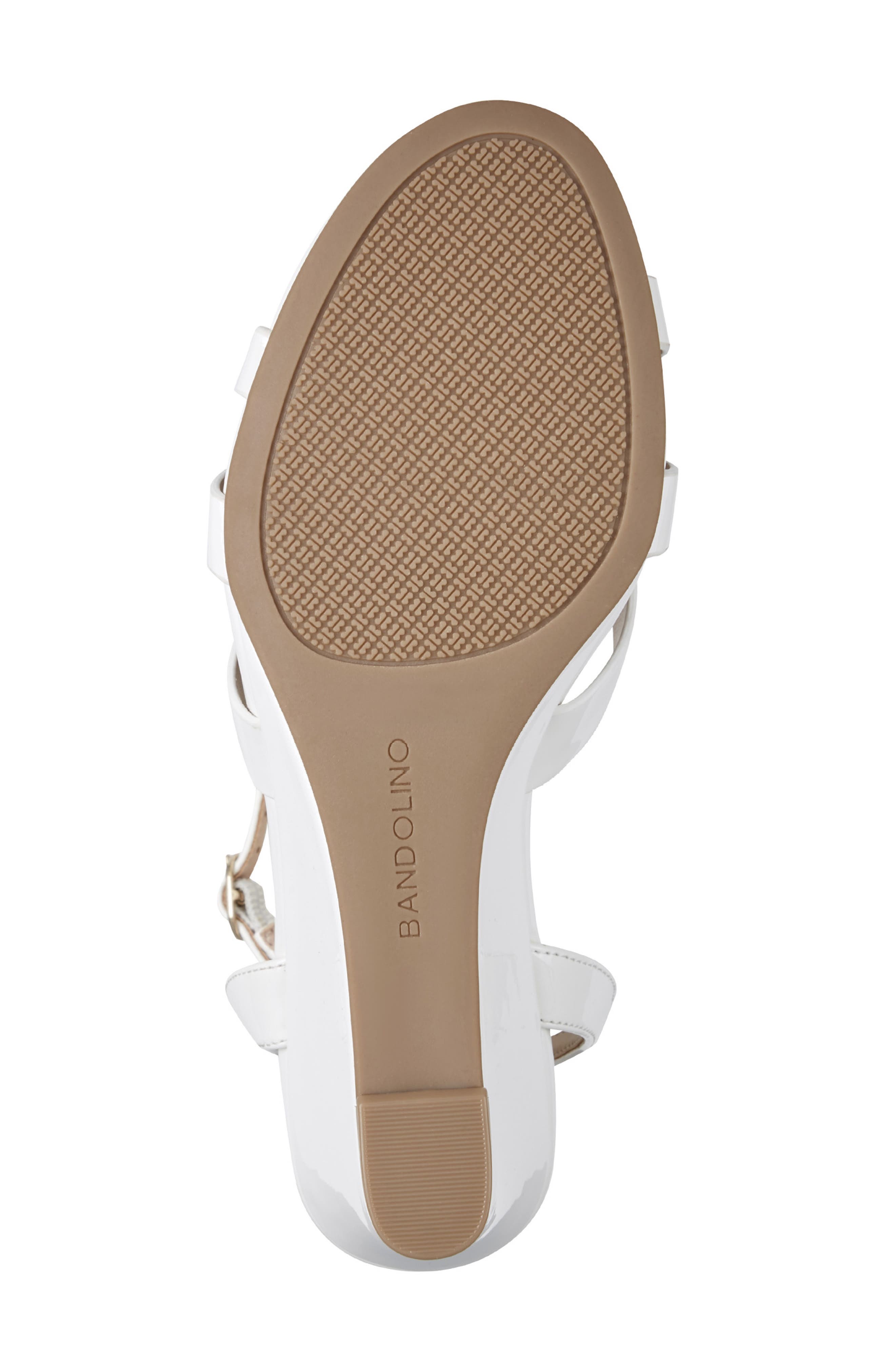 Adler Ankle Strap Wedge Sandal, Alternate, color, WHITE