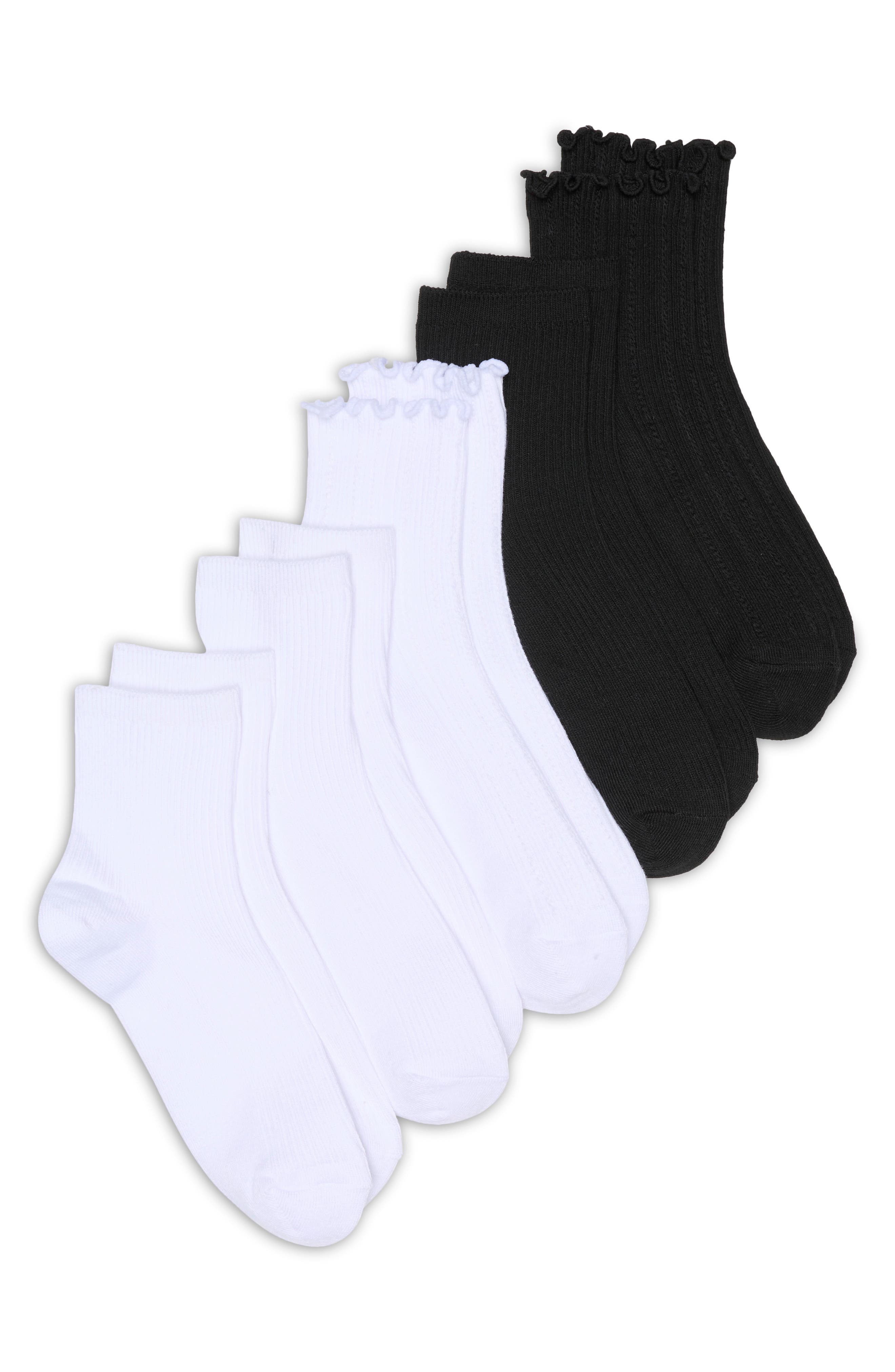 5-Pack Assorted Ankle Socks