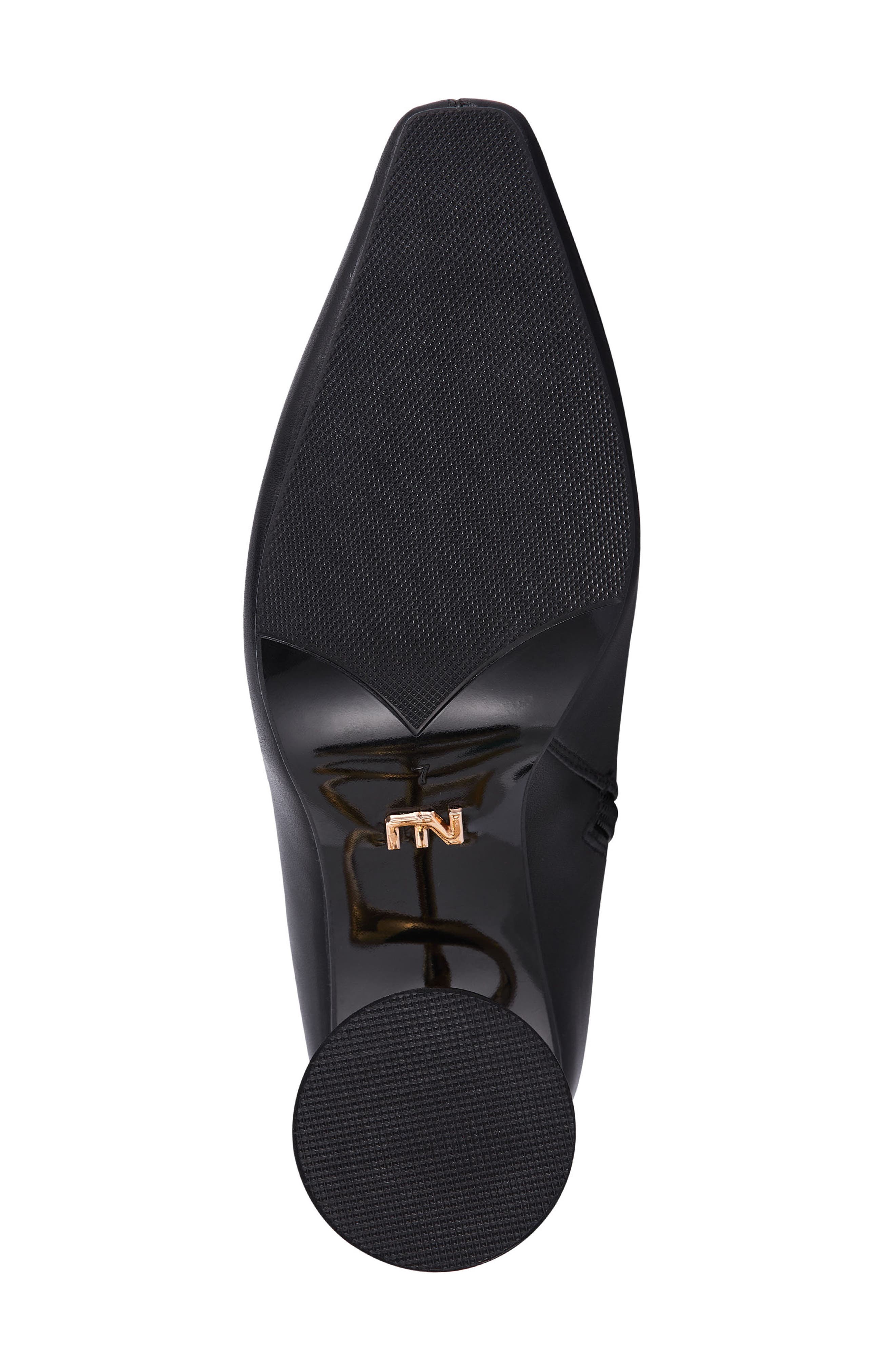 NINETY UNION Slinky Coiled Heel Boot, Alternate, color, Black