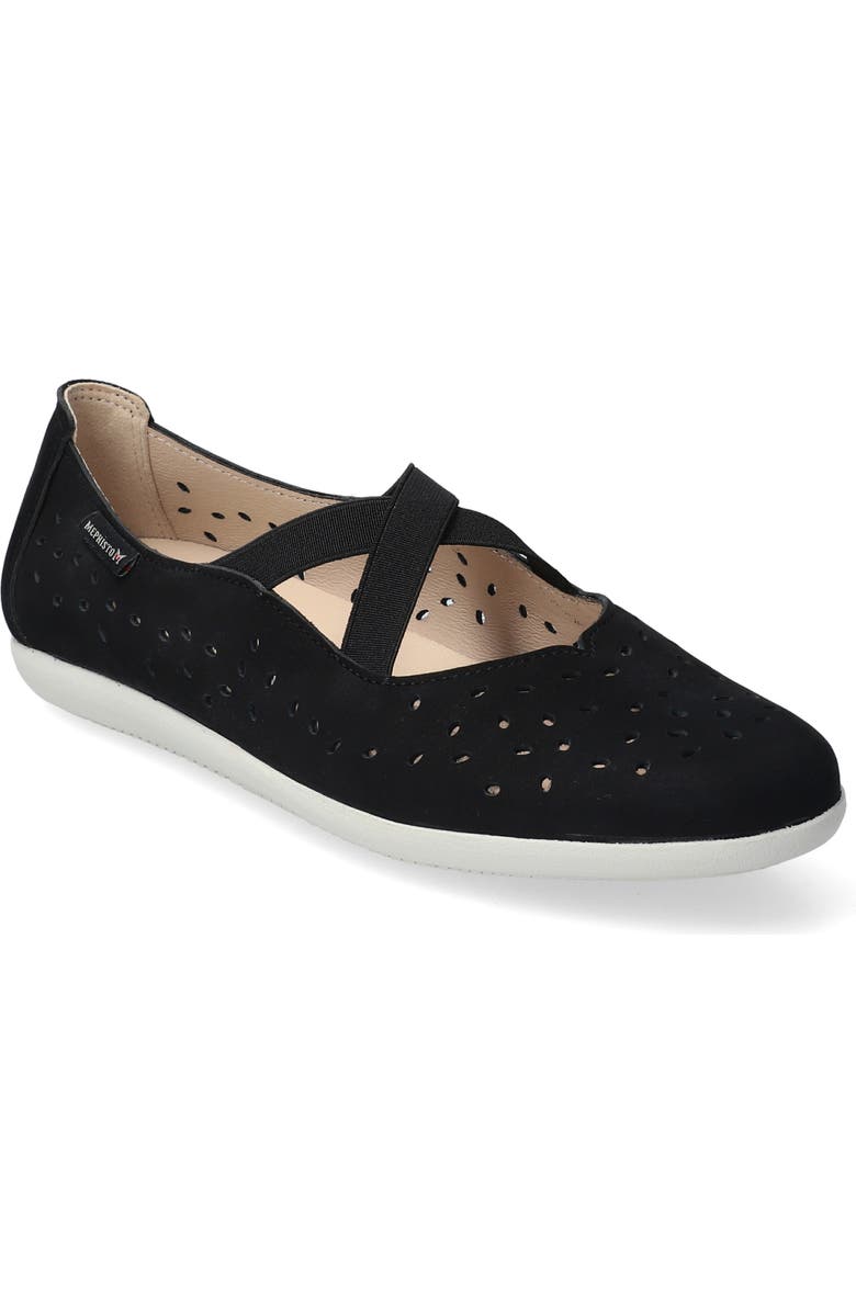 Mephisto Karla Perforated Slip-On Shoe, Main, color,