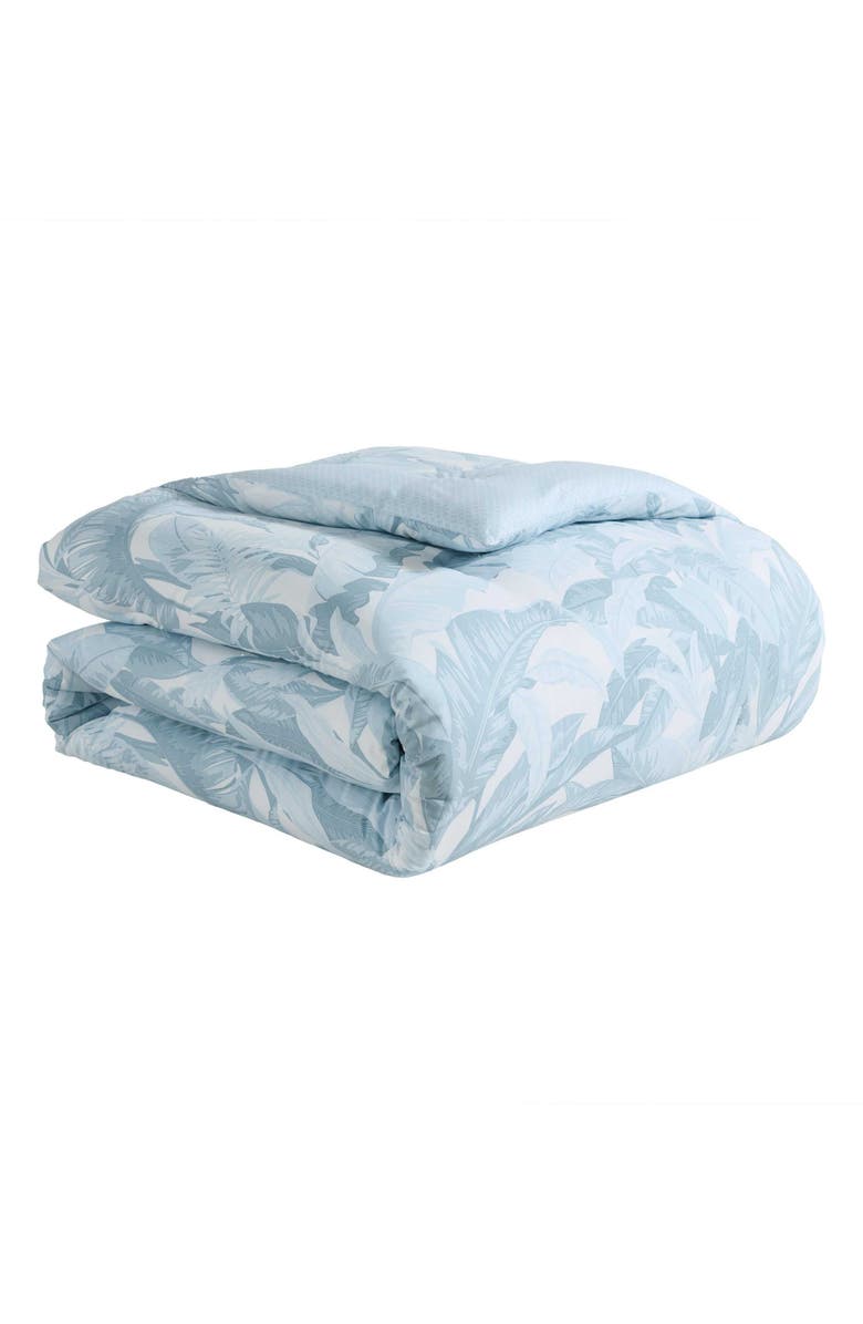 Tommy Bahama Palm Serenity Reversible Comforter & Sham Set, Alternate, color, Blue