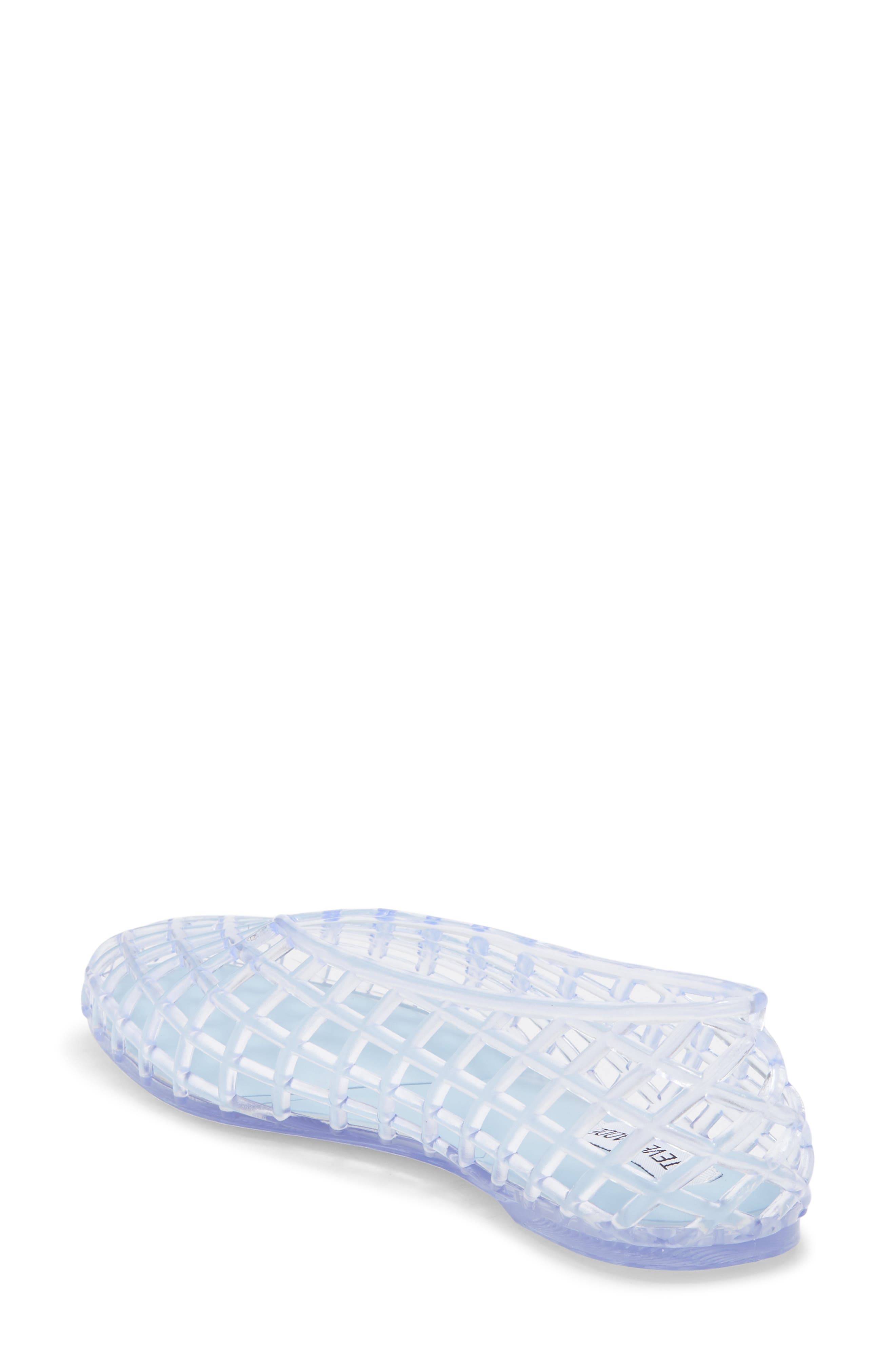 Crista Jelly Flat, Alternate, color, BLUE