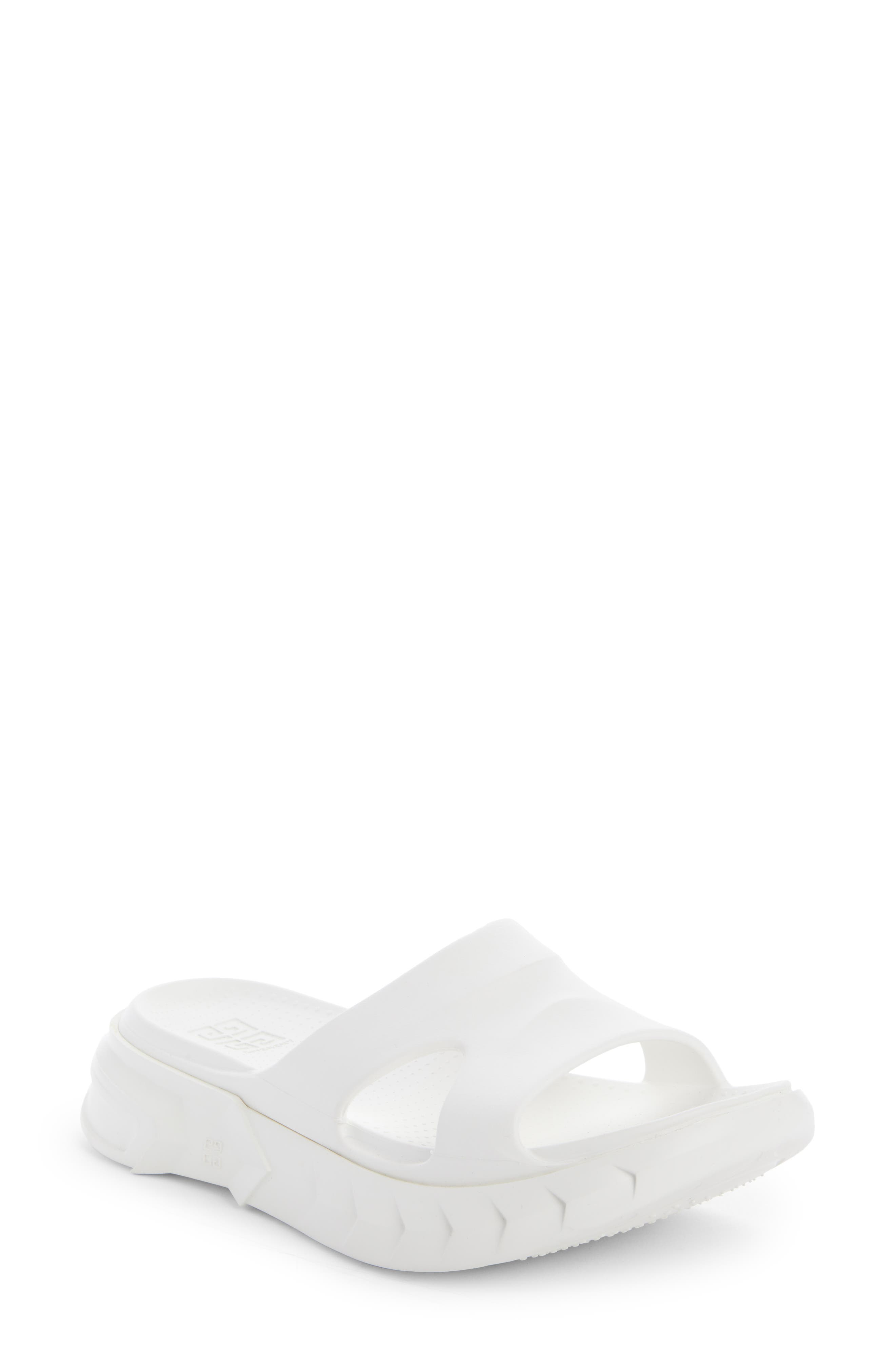 Marshmallow Slide Sandal, Main, color, OFF WHITE
