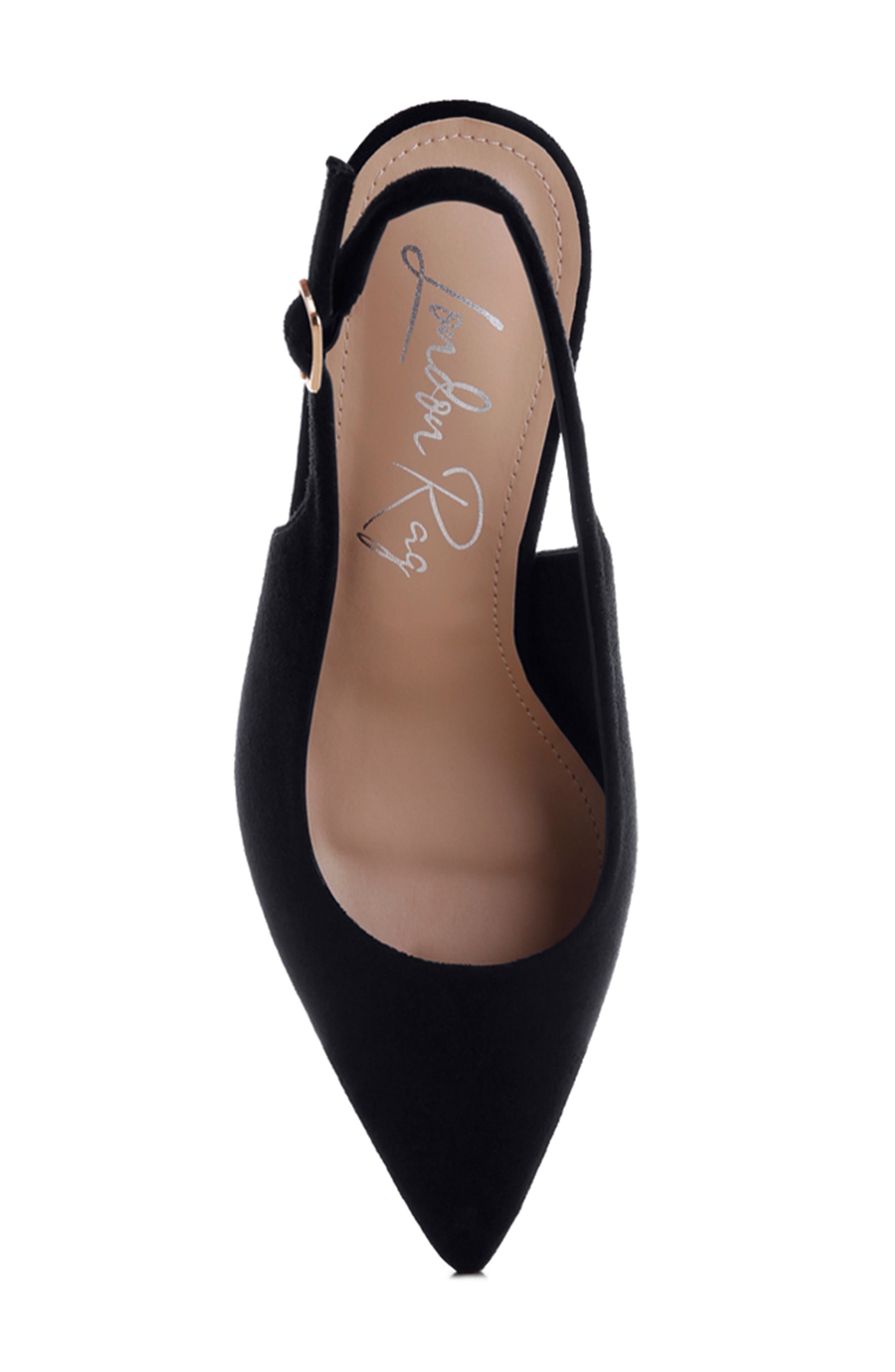 LONDON RAG Theobs Pointed Toe Slingback Pump, Alternate, color, 