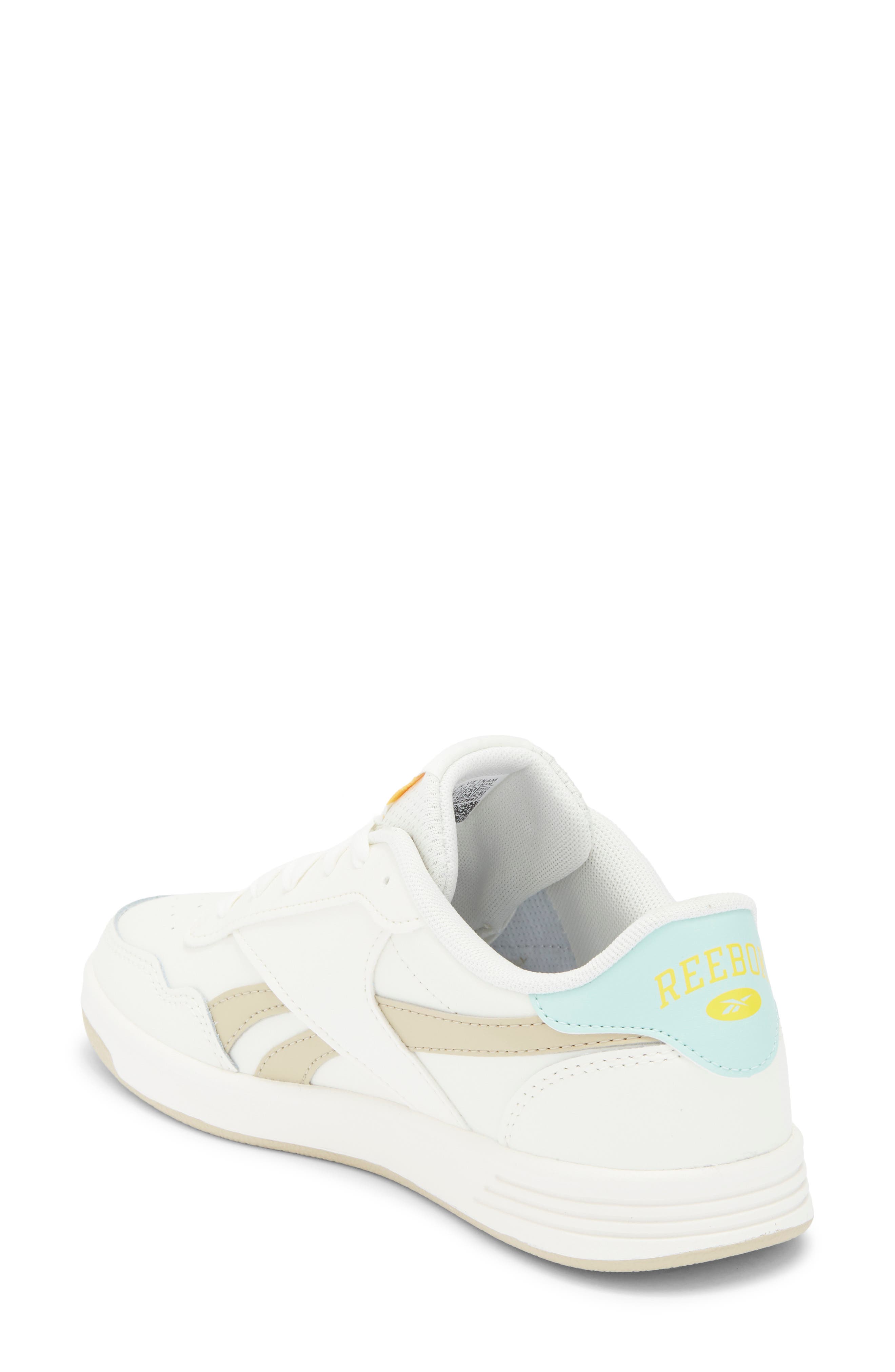 Reebok Court Advance Sneaker, Alternate, color, Chalk Chalk Beige