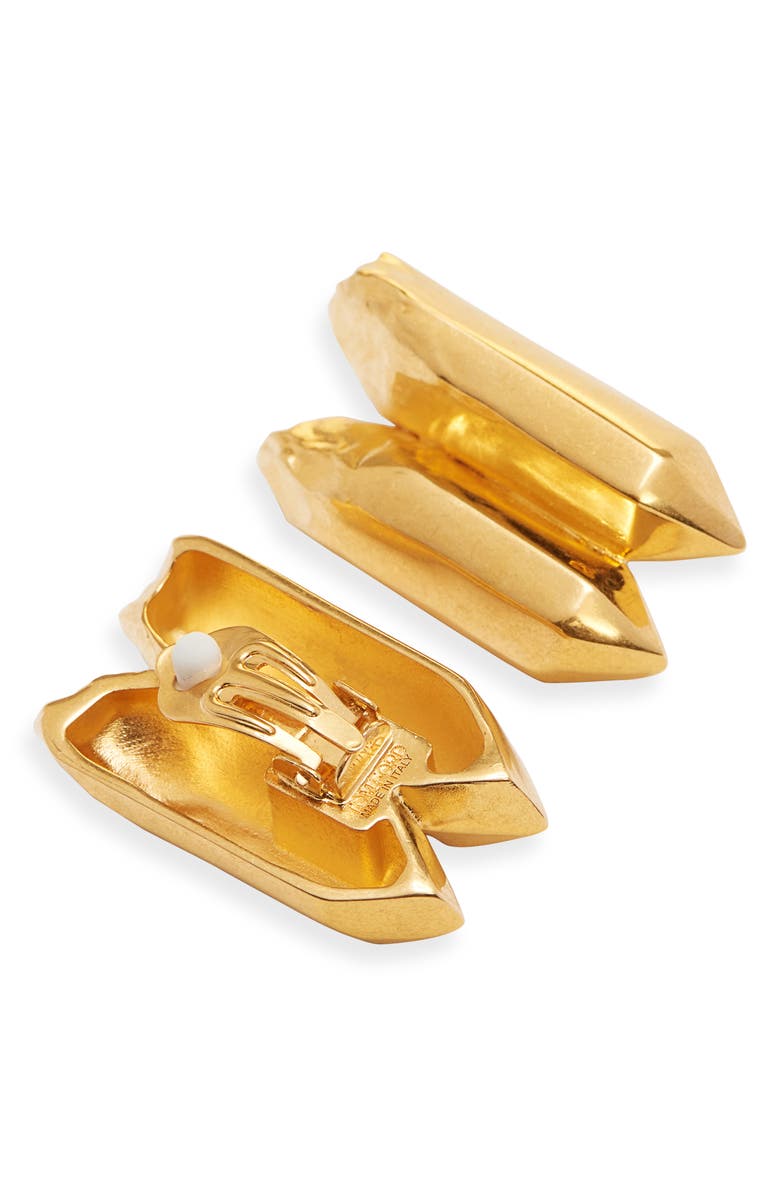TOM FORD Athena Clip-On Earrings, Alternate, color, 