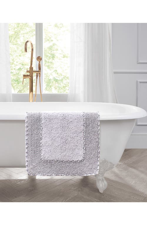 Laura Ashley Ruffle Cotton 2-piece Bath Mat Set