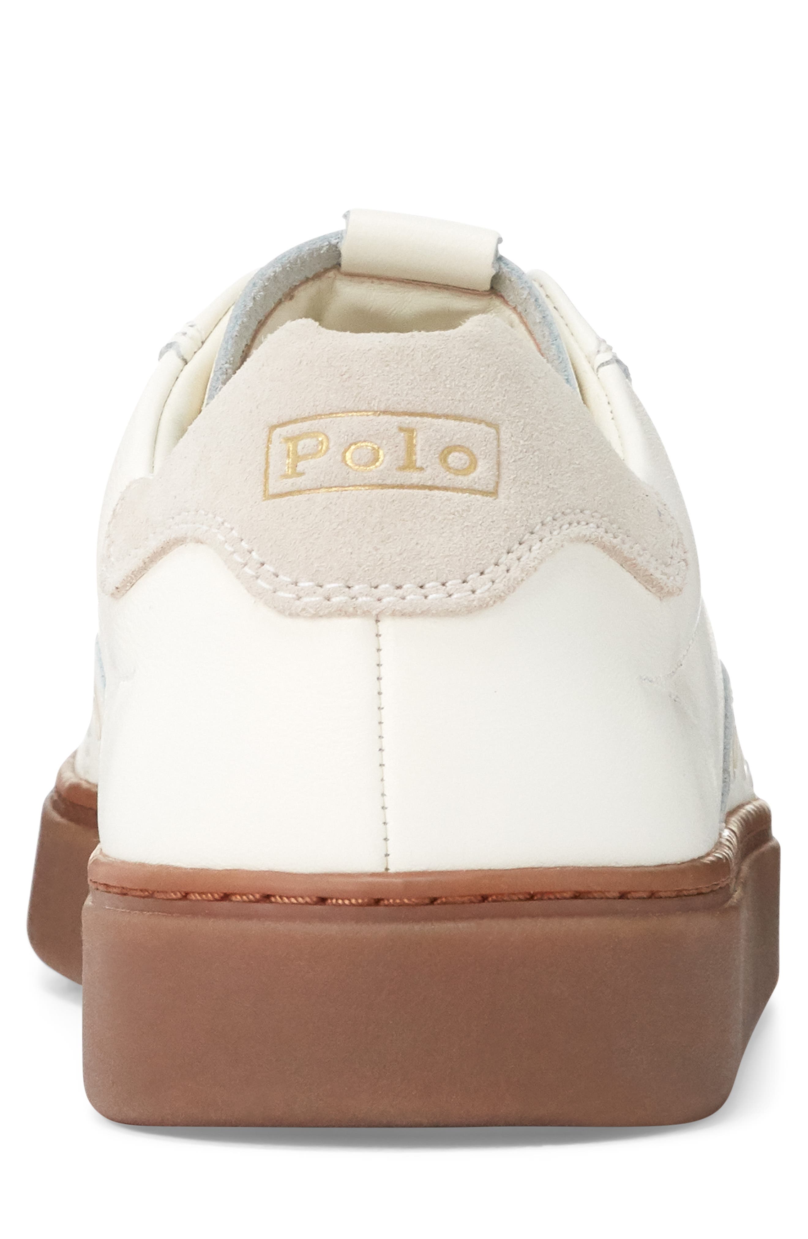 Court 100 LUX Sneaker, Alternate, color, EGRET LEATHER