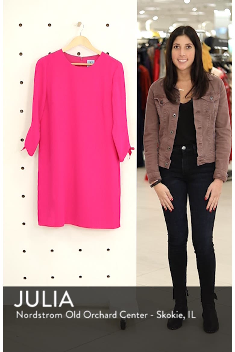 Tie Sleeve Shift Dress video