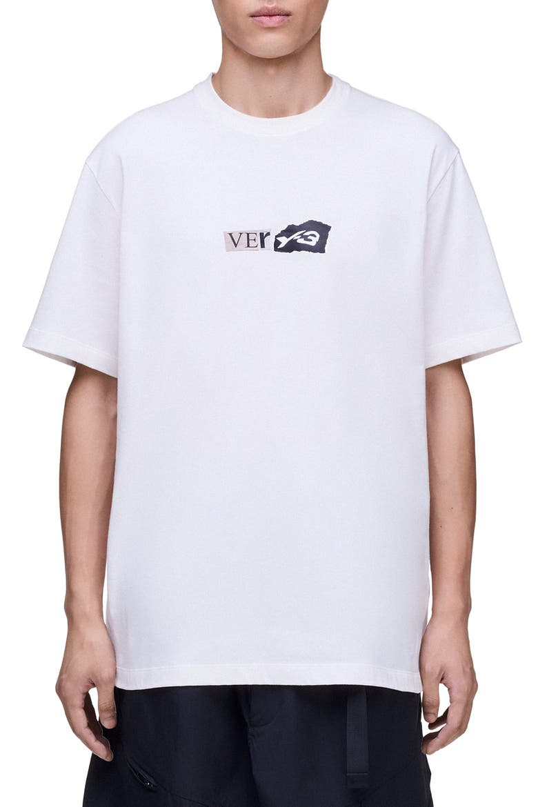 GFX Graphic T-Shirt, Main, color, CHALK WHITE