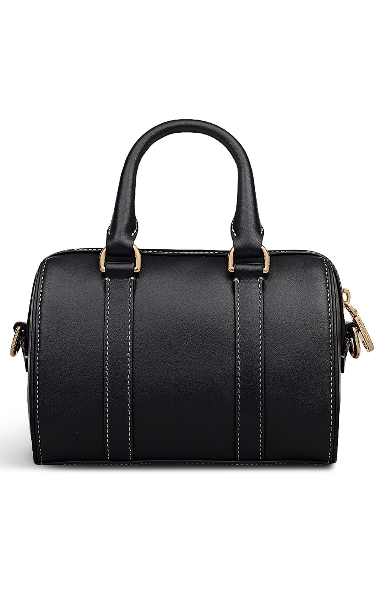 Radley Mini Noble Alley Zip Top Handle Bag, Alternate, color, Black