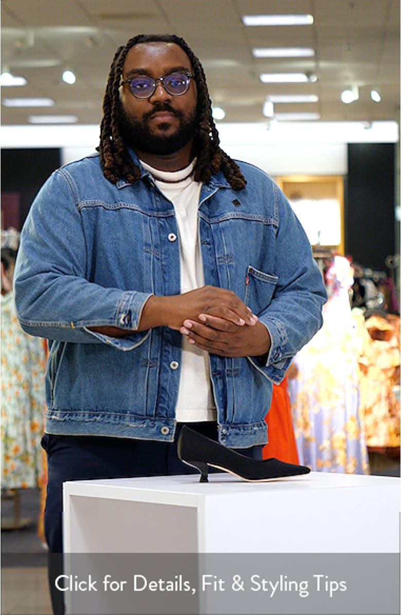 Cristin Kitten Heel Pump, sales video thumbnail