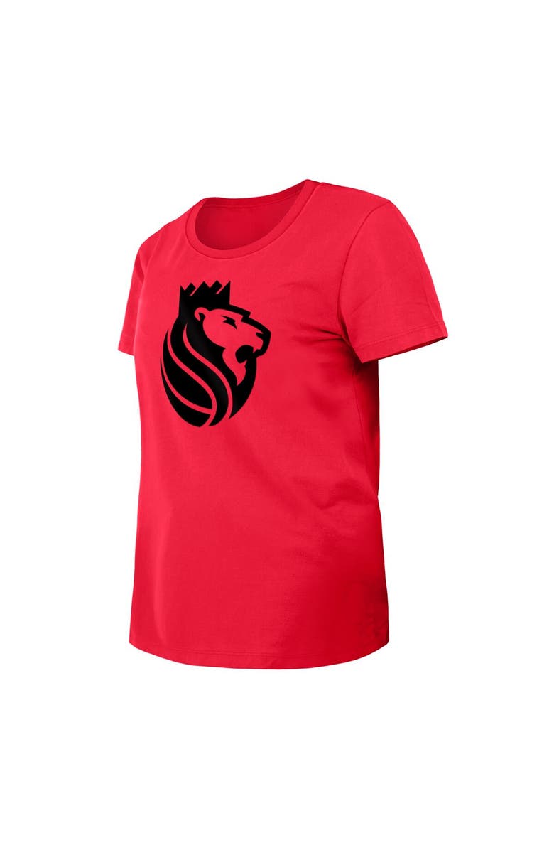 New Era Women's New Era Red Sacramento Kings 2023/24 City Edition T-Shirt, Alternate, color, 