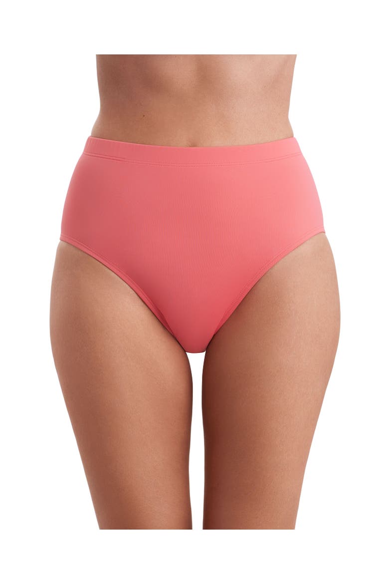 Basic Brief Swimsuit Bottom, Main, color, Coral