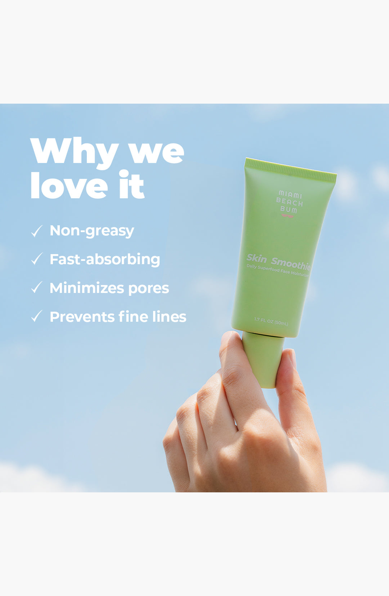 Miami Beach Bum Skin Smoothie Moisturizer, Alternate, color, NO COLOR