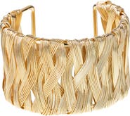 EYE CANDY LOS ANGELES Chiara Mesh Cuff Bracelet