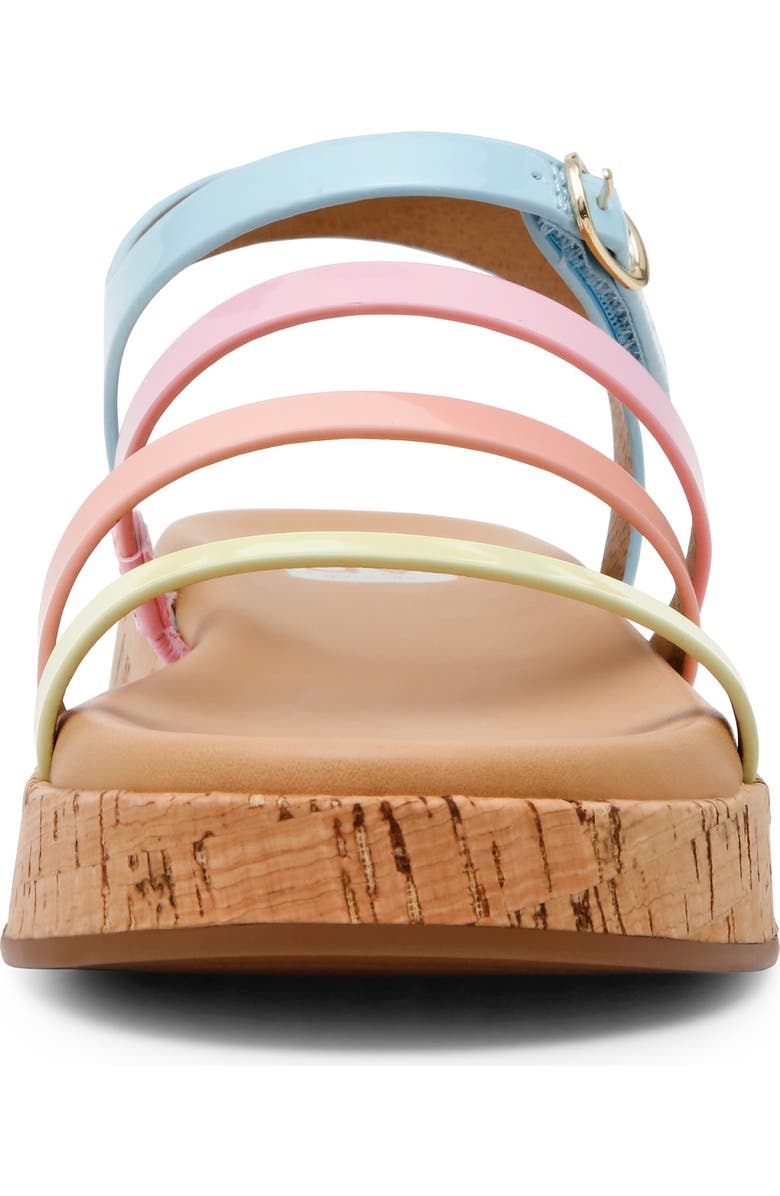 DV by Dolce Vita Kids' Swish Platform Sandal, Alternate, color, Rainbow