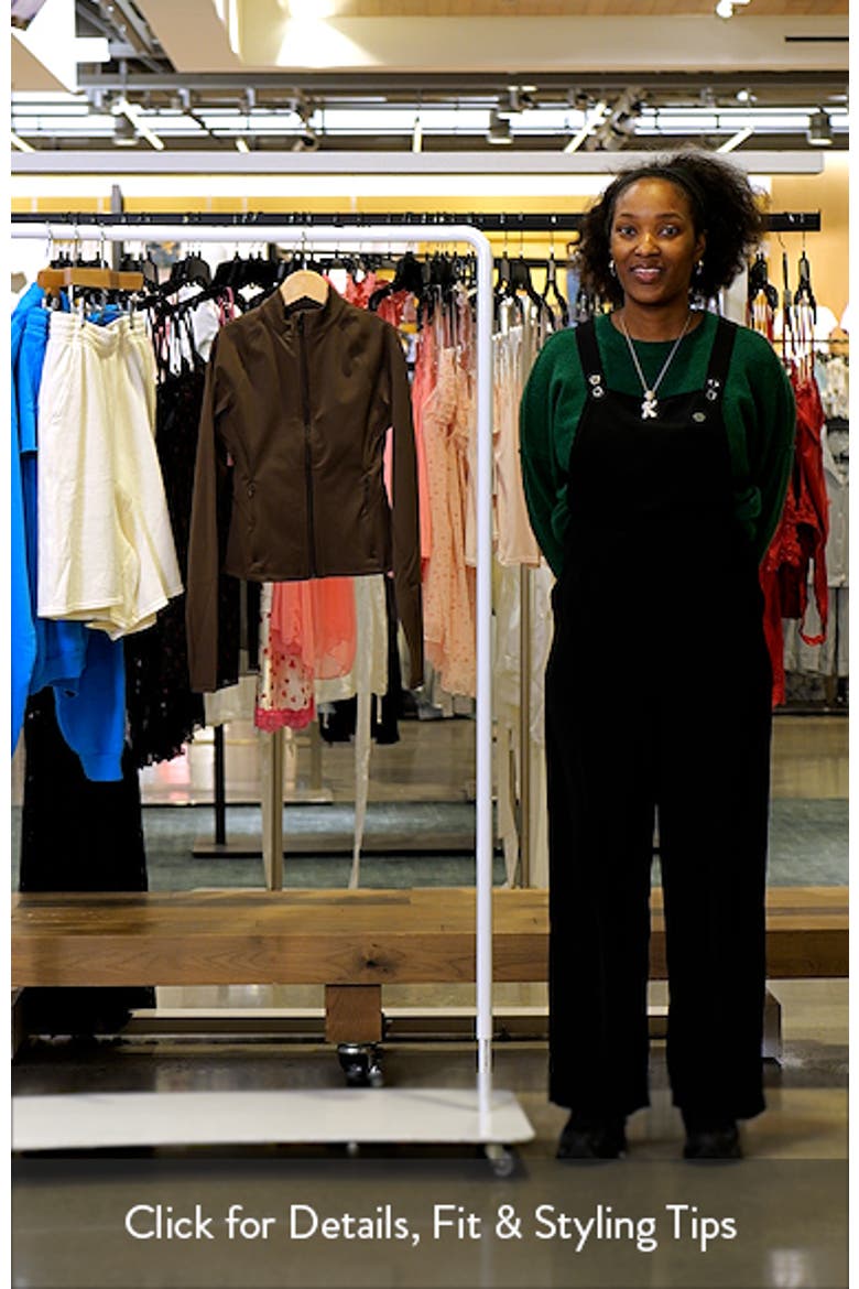 Full Zip Mock Neck Jacket video