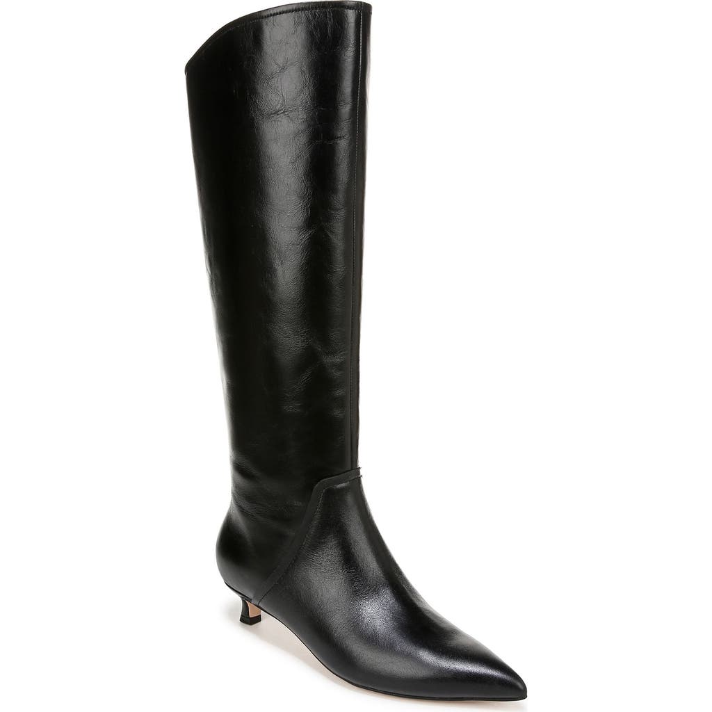27 EDIT Naturalizer Nikita Kitten Heel Tall Boot in Black