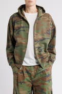 Elwood Camo Cotton Zip Hoodie