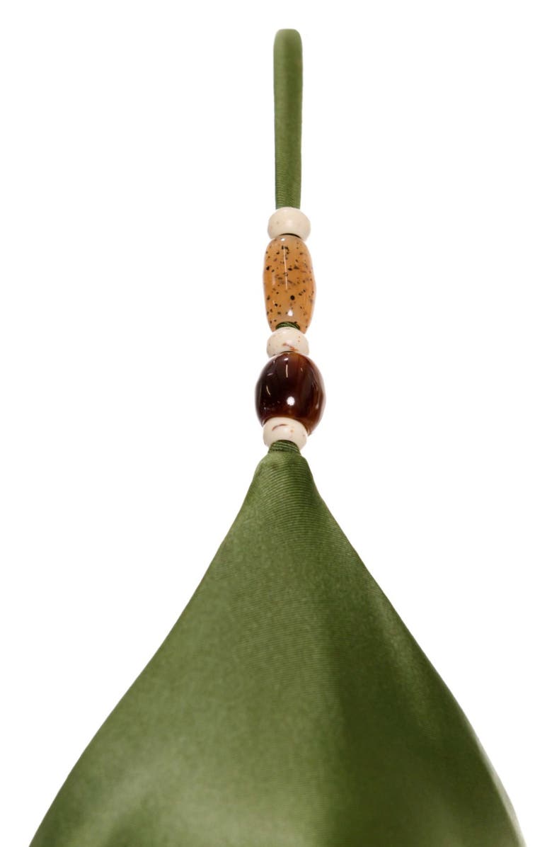 Agua Bendita Lisa Aura Bikini Top, Alternate, color, Green Multi