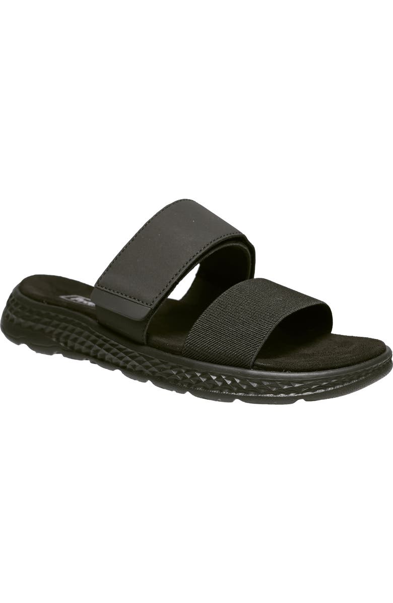 Propét TravelActive Allegra Slide Sandal, Main, color, Black