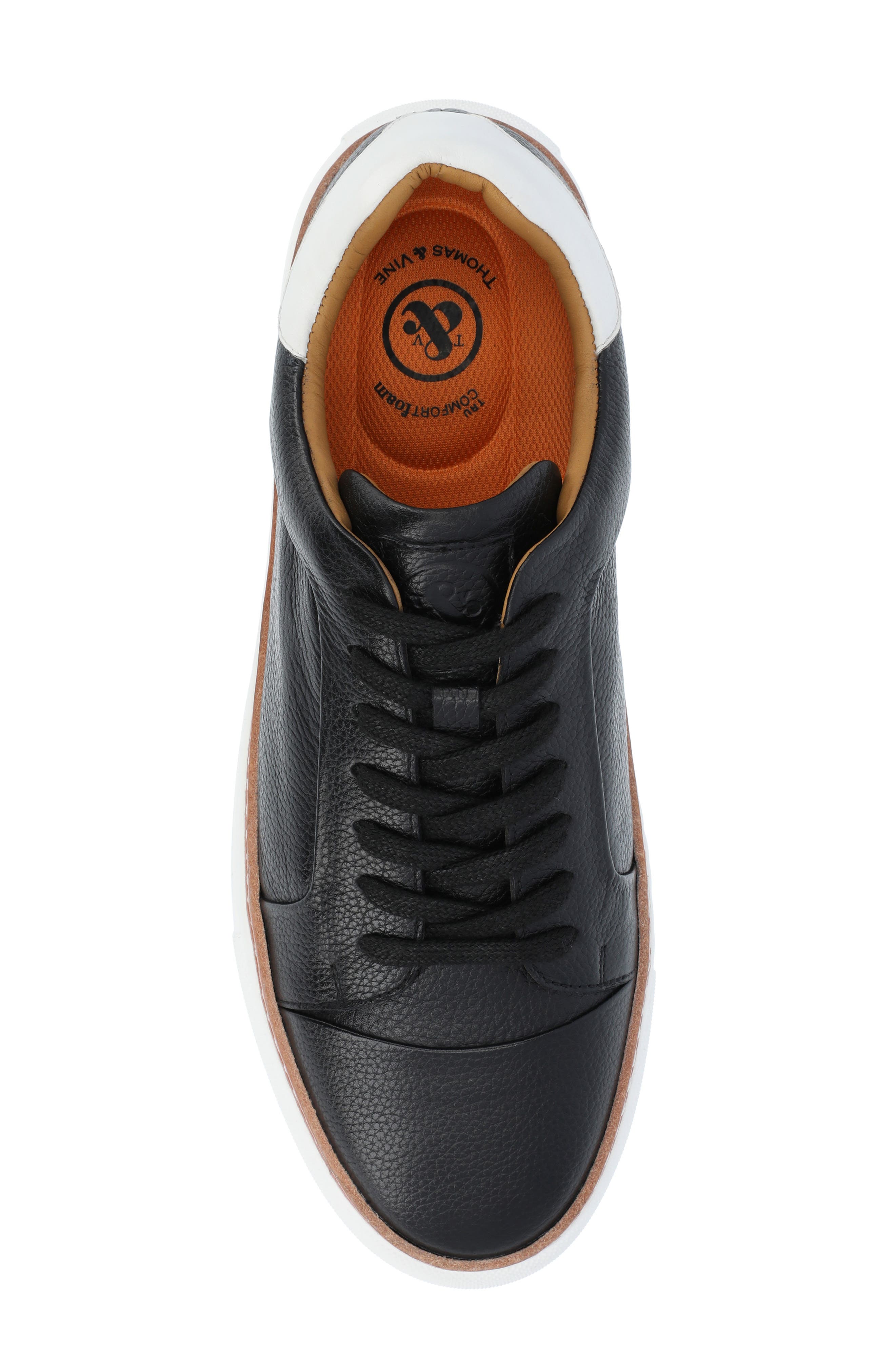 Thomas & Vine Nathan Leather Sneaker, Alternate, color, 