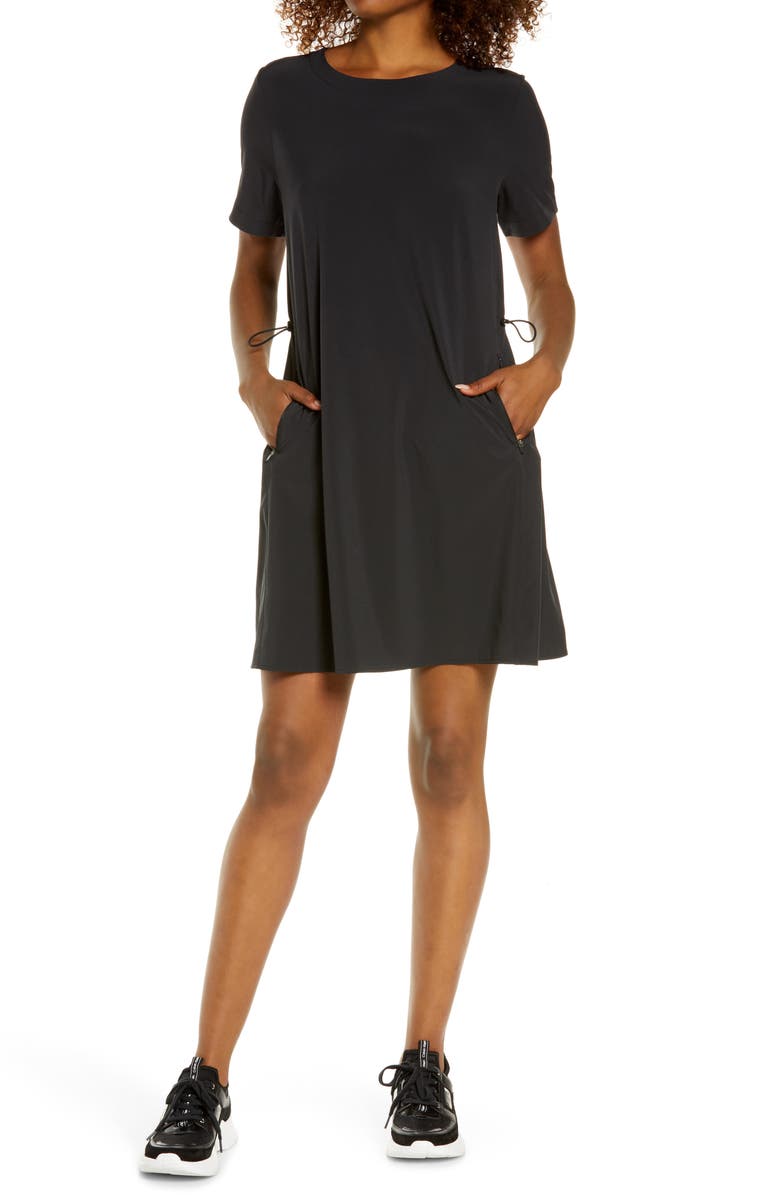 Zella Cinch Side Dress, Main, color,