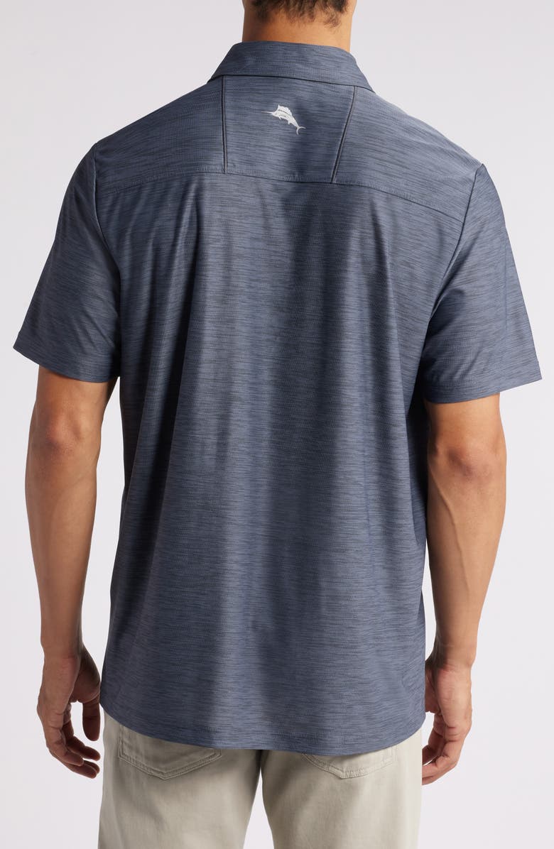 Tommy Bahama Palm Coast Hibiscus Border Recycled Polyester Polo, Alternate, color, 