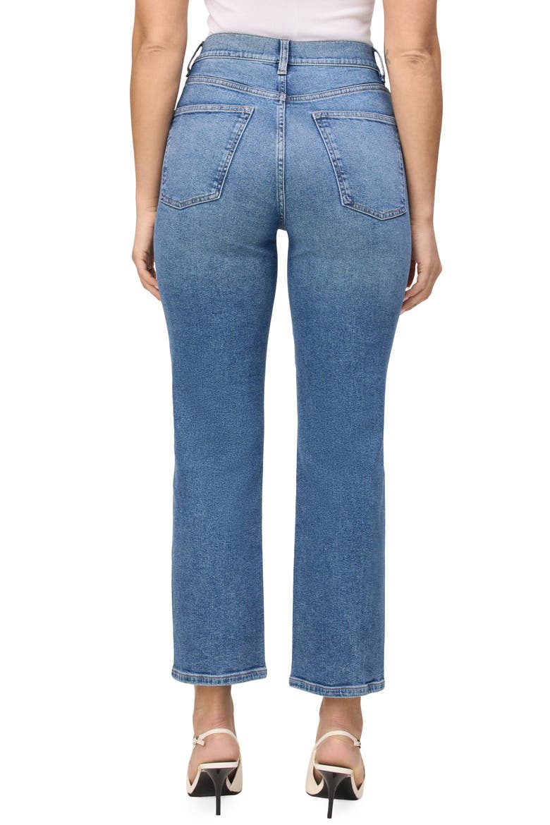 ASE High Waist Ankle Straight Leg Jeans, Alternate, color, EVER AFTER