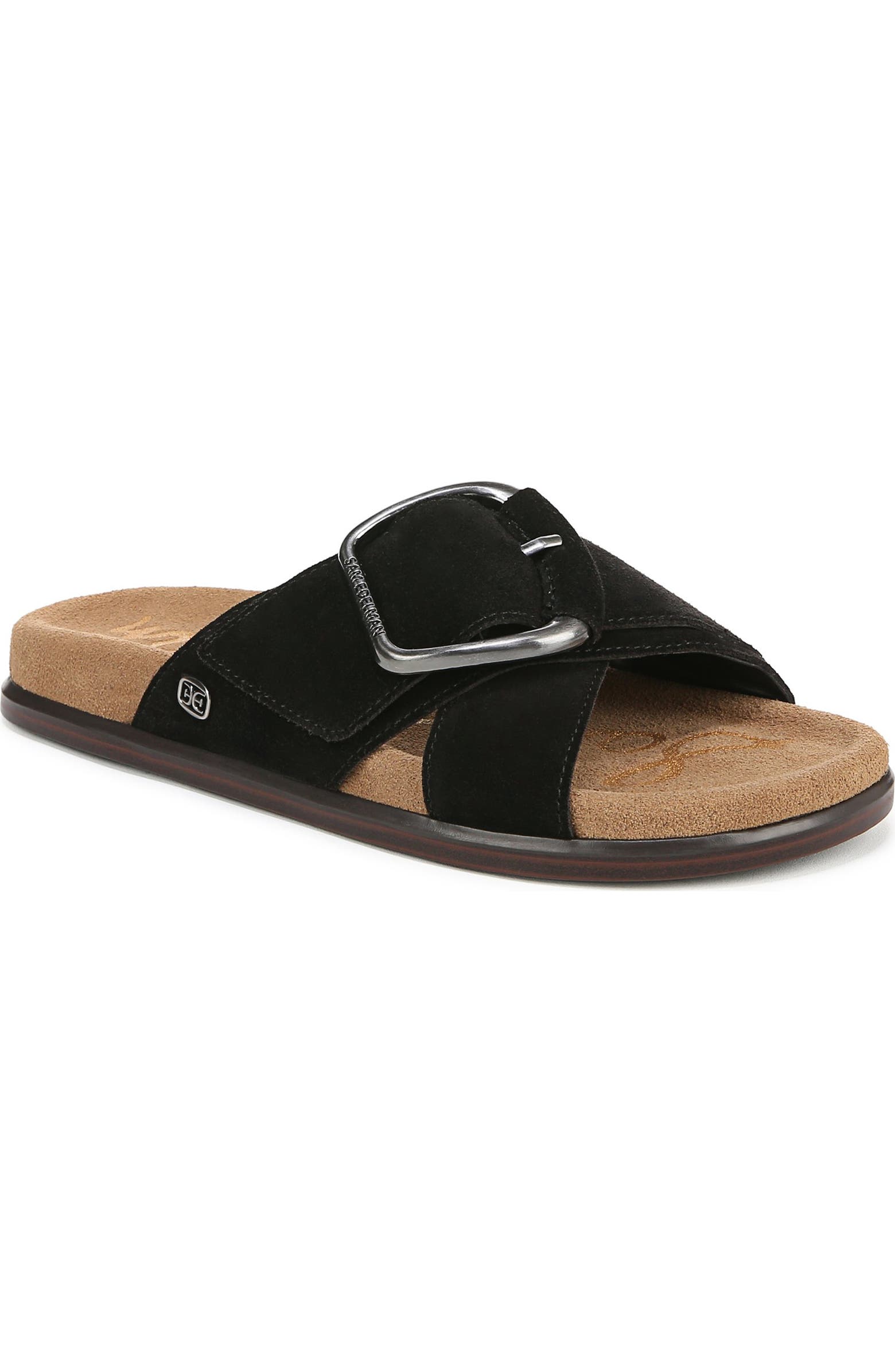 Sam Edelman Sandali da donna Reid Slide, nero, 35.5 EU Sam Edelman Sandali da donna Reid Slide, nero, 35.5 EU