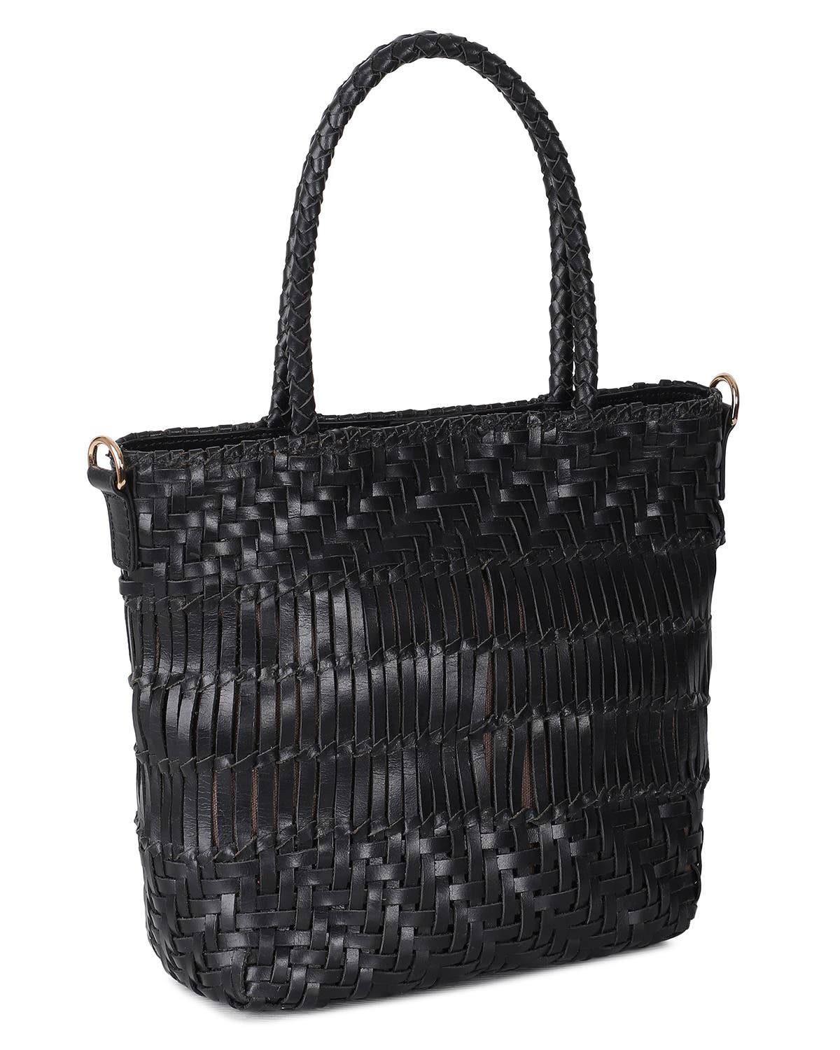 Rafe New York Kaya Small Tote Crossbody, Alternate, color, Black