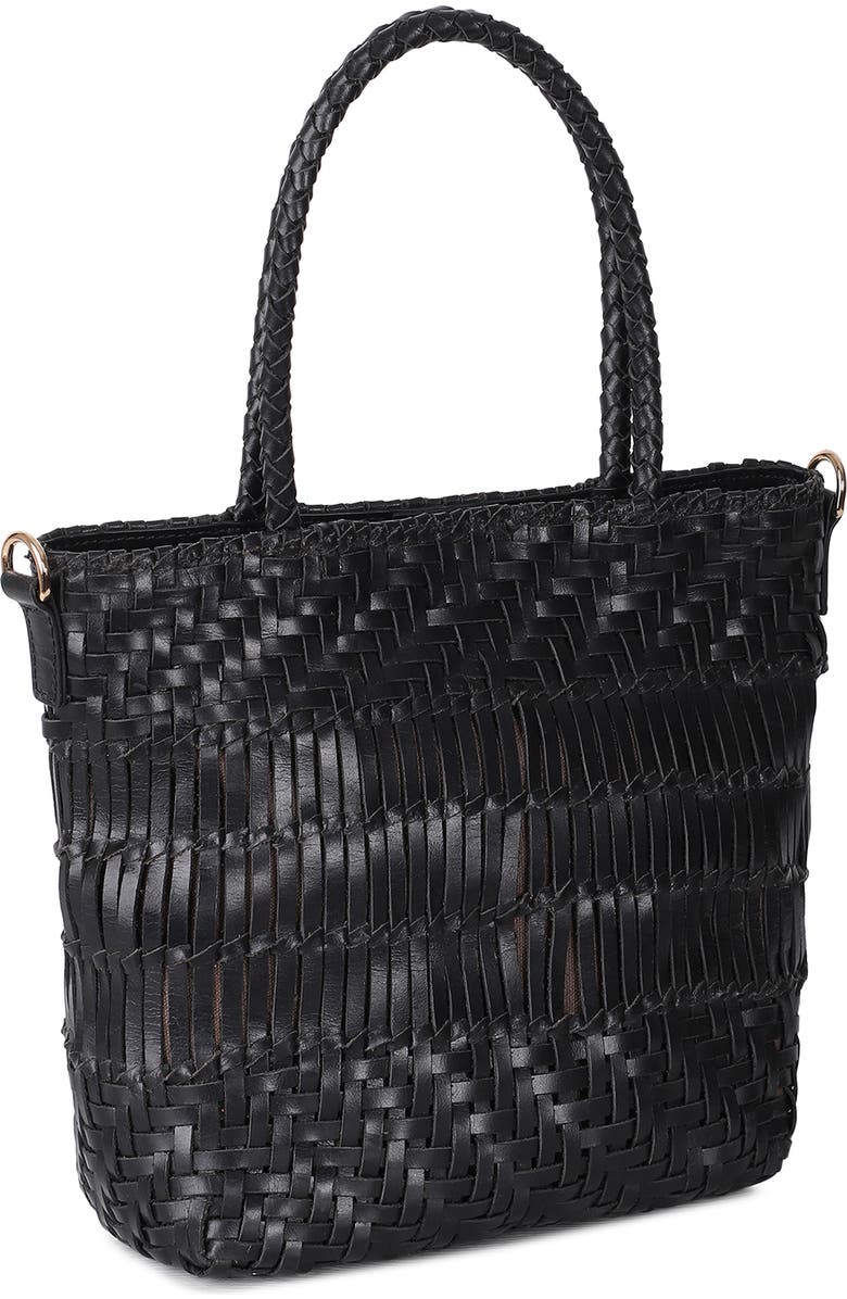 Rafe New York Kaya Small Tote Crossbody, Alternate, color, Black