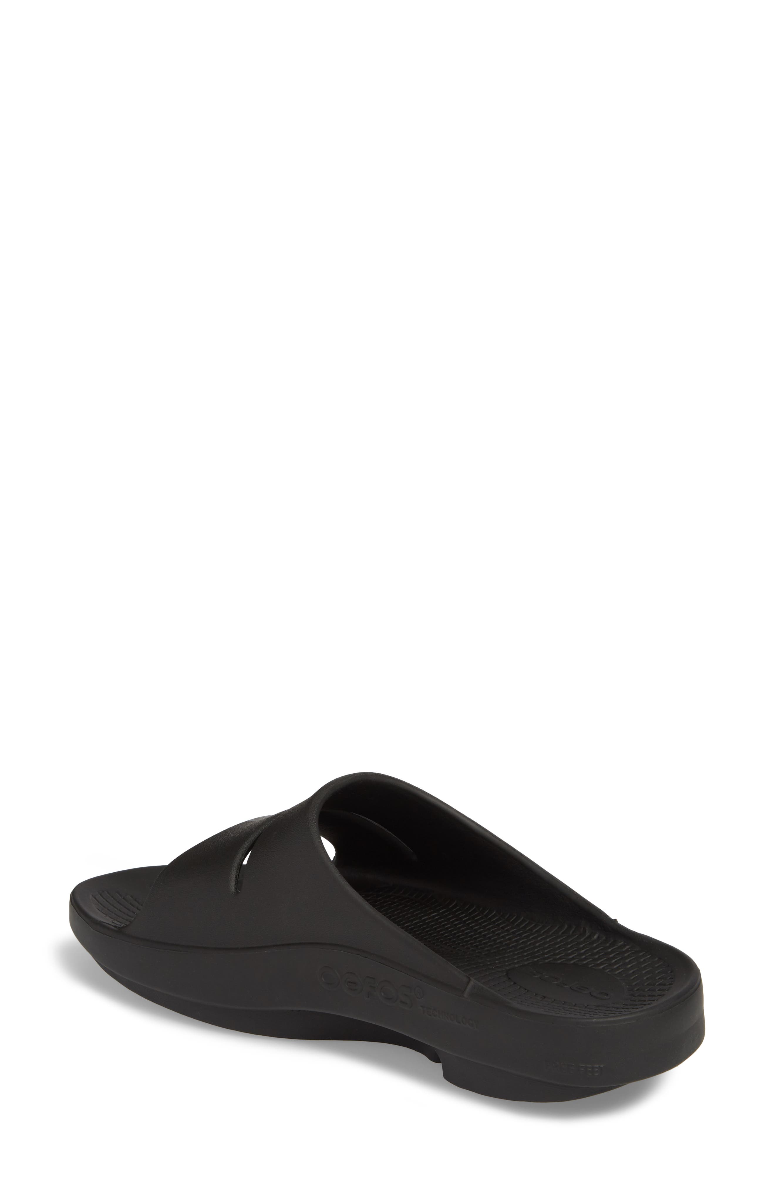 Oofos OOahh Sport Slide, Alternate, color, 